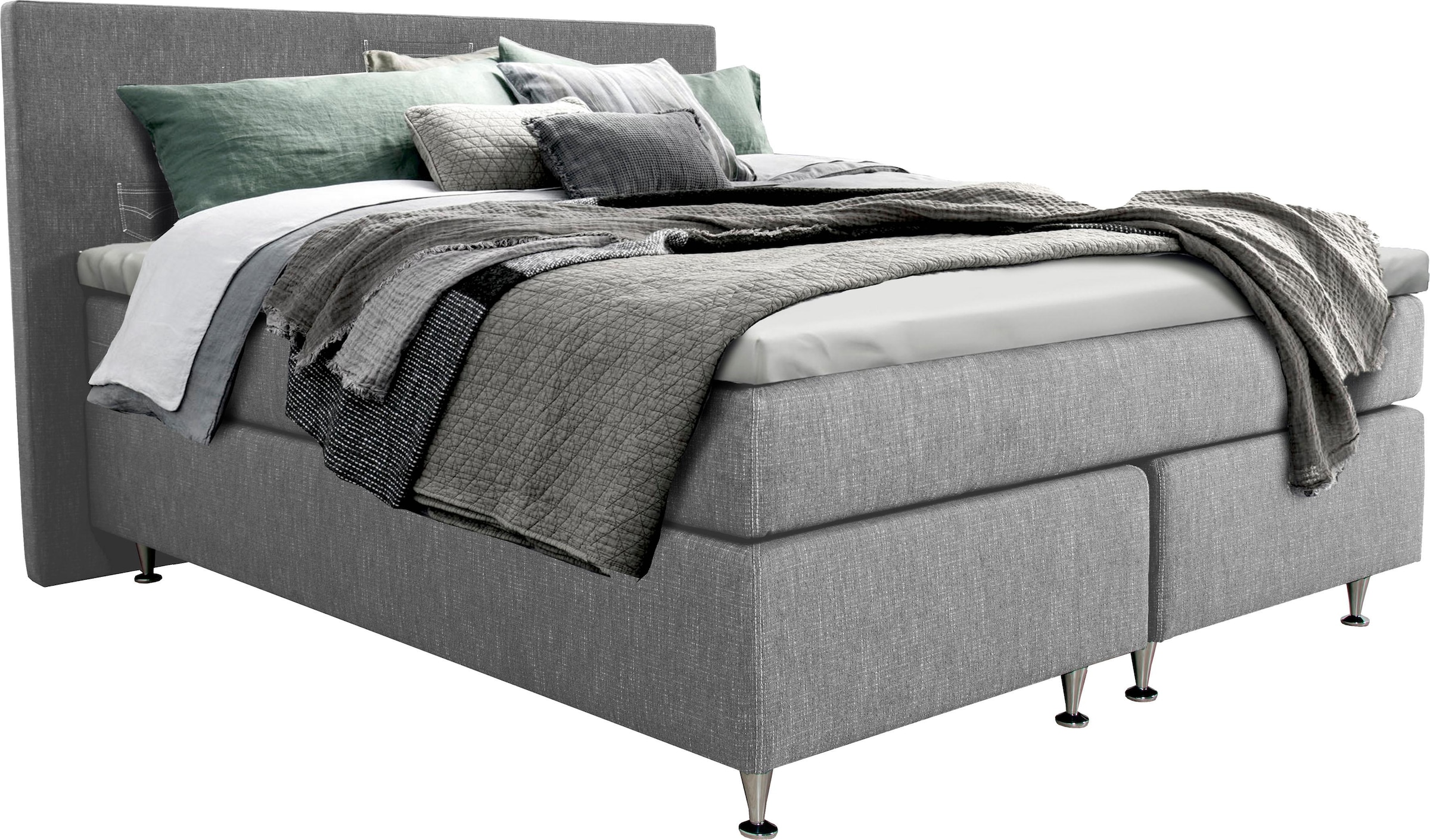 Home affaire Boxspringbett »Zahara« inkl. Topper, besonderes Highlight: auf günstig online kaufen