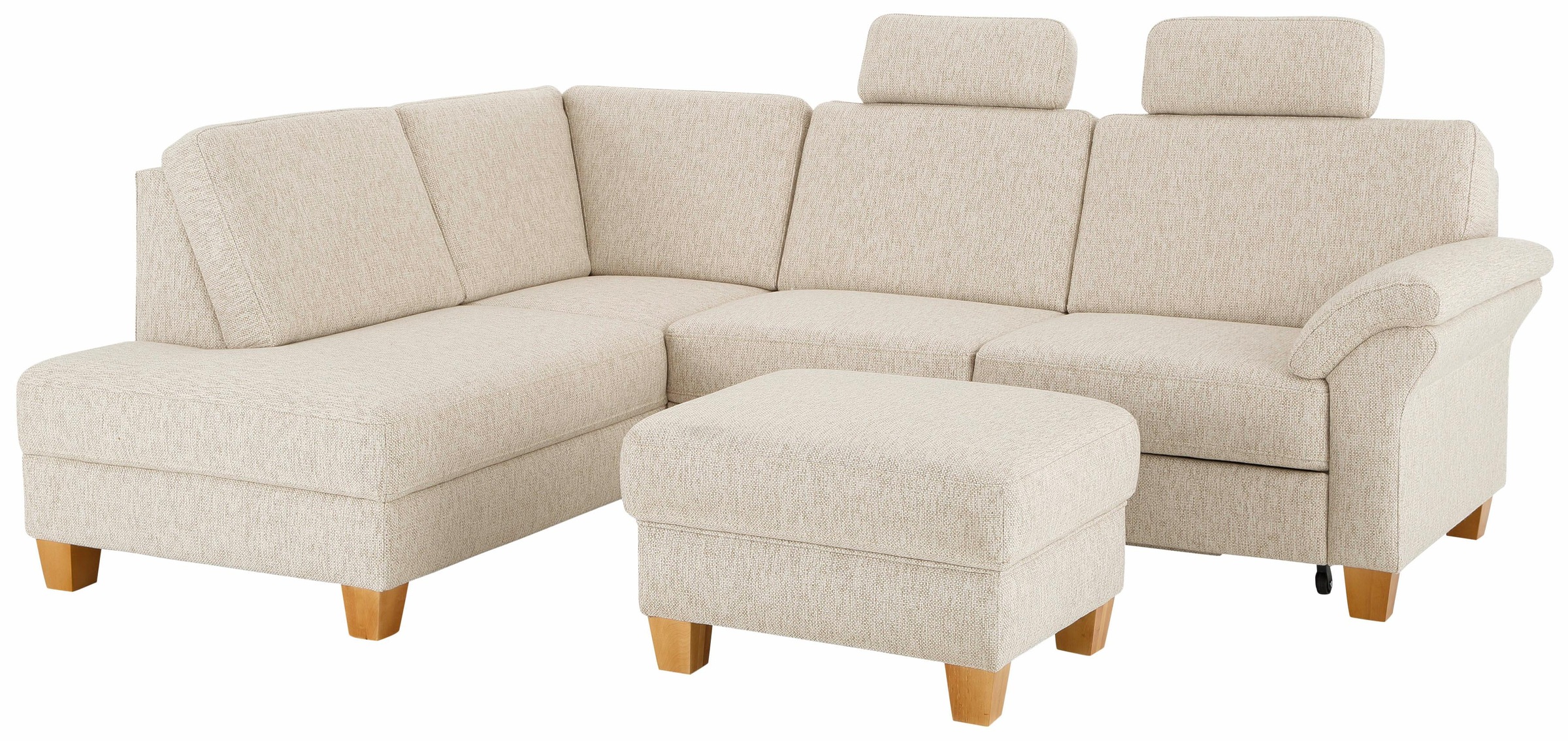 Home affaire Hocker "Borkum; B: 75cm" mit Federkern günstig online kaufen