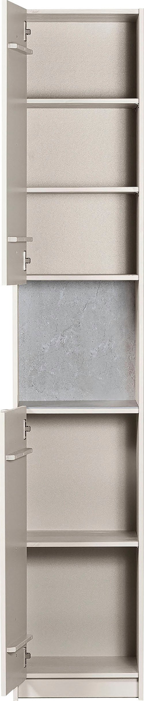 WOOOD Hochschrank »Basu Smalle«, H. 210 cm x B. 40 cm x T. 42 cm