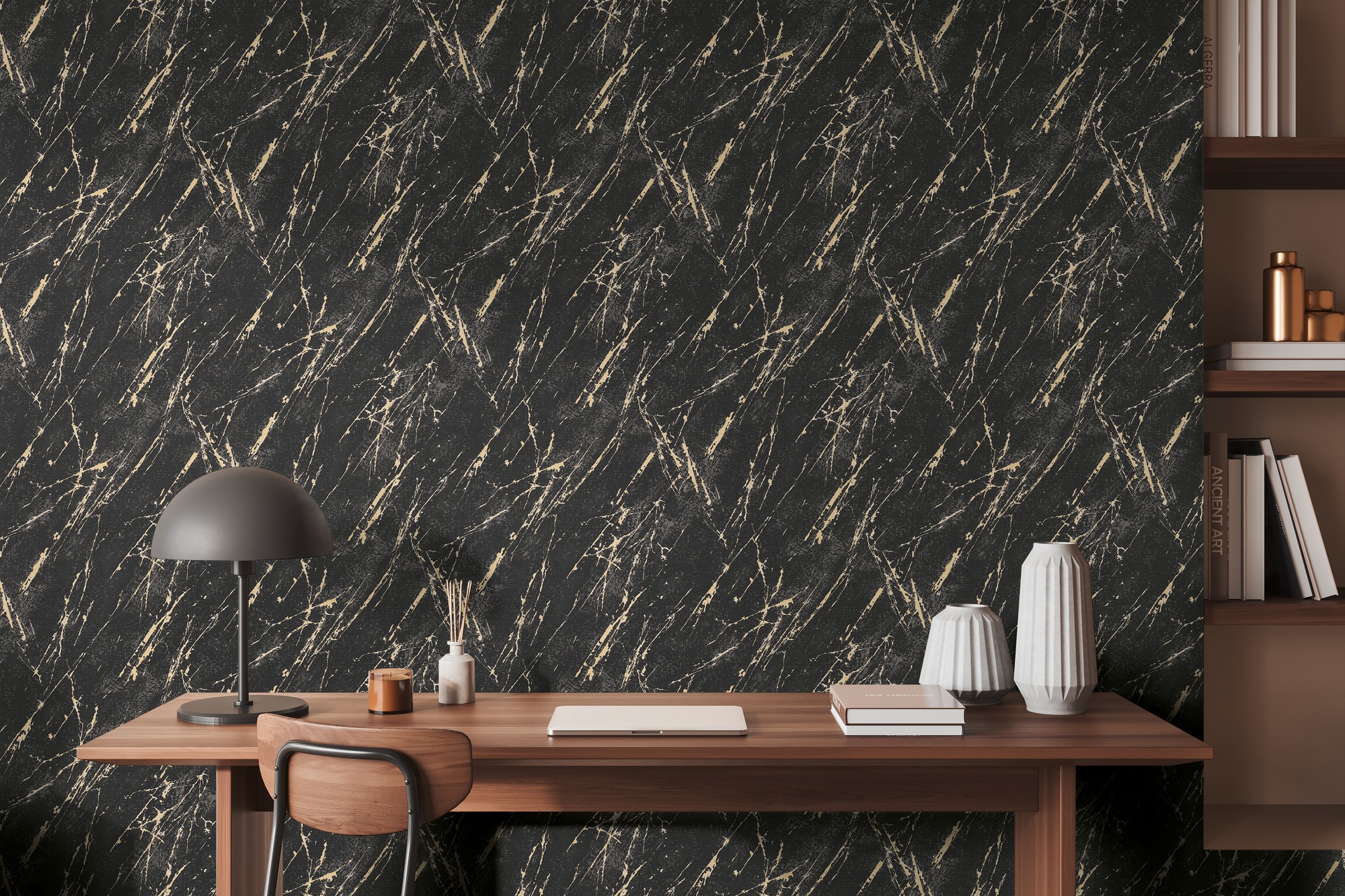 A.S. Création Vliestapete »Casual Living Marmor-Tapete Mustertapete Stein-Optik Steinoptik«, leicht glänzend, Vliestapete Marmor für Schlafzimmer Küche Wohnzimmer Marmoroptik Flur