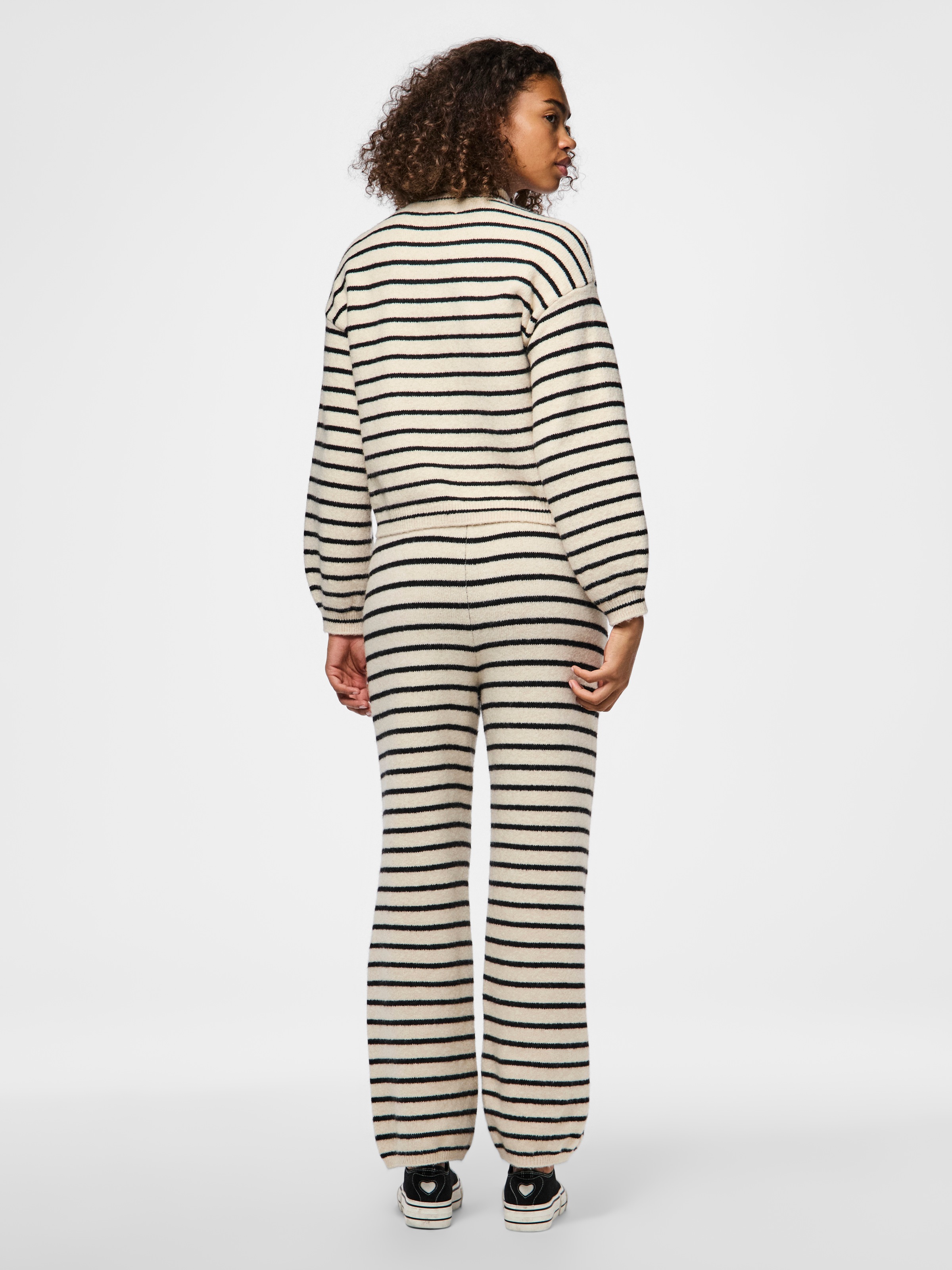 pieces Stehkragenpullover »PCPENNA LS HIGH NECK KNIT BC«
