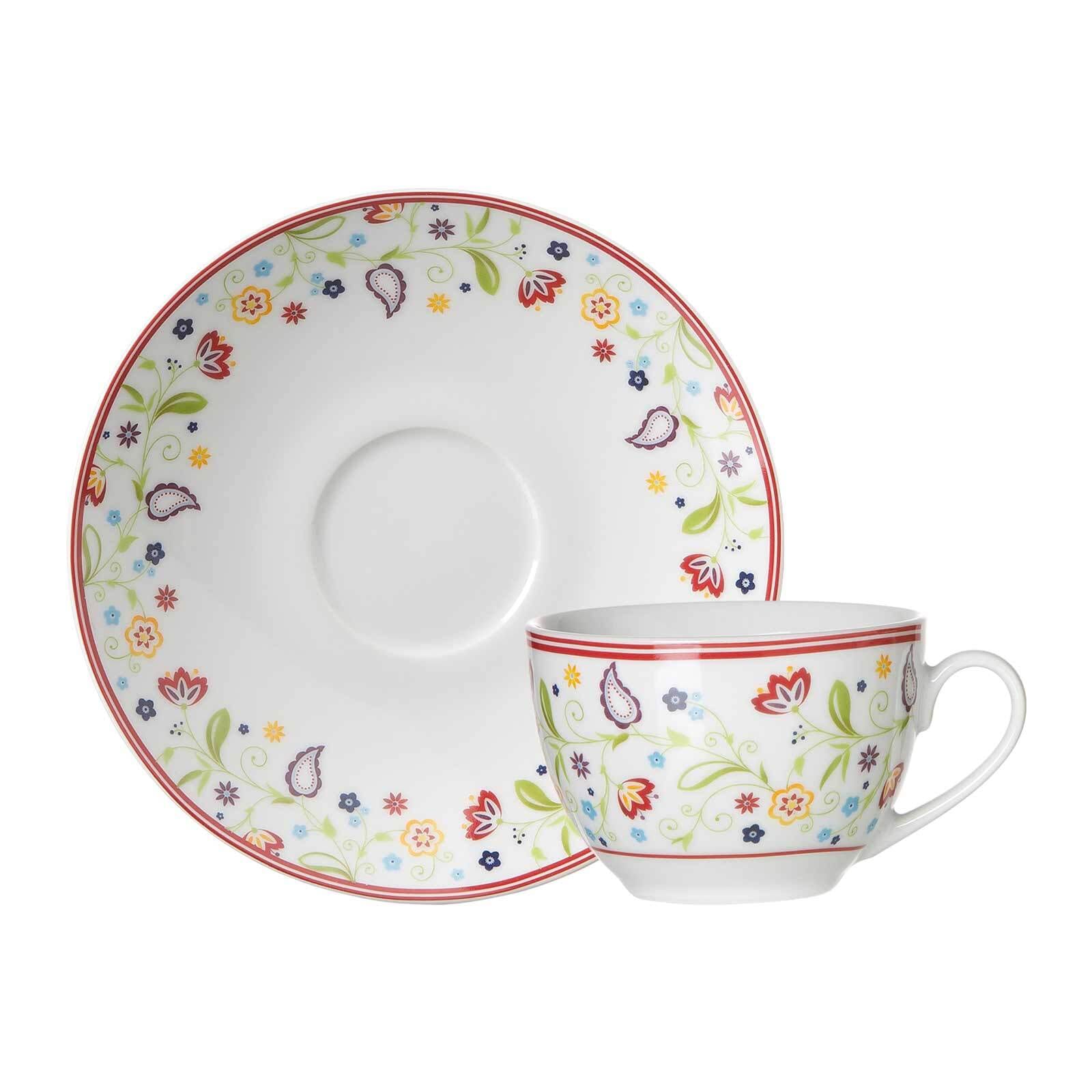 Ritzenhoff & Breker Tasse »Kaffeetasse mit Untertasse Shanti 220 ml bunt« günstig online kaufen