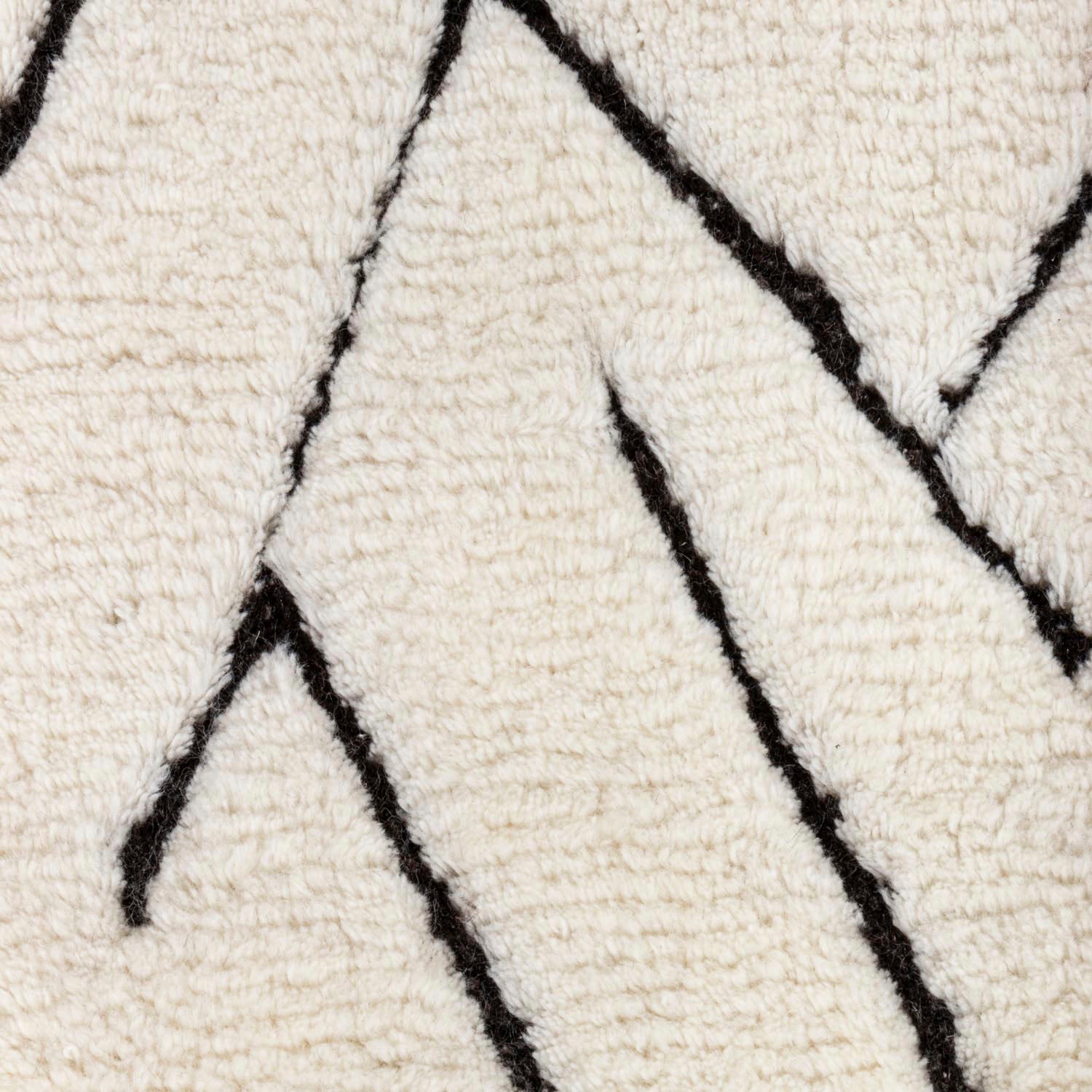 morgenland Wollteppich »Berber Teppich - Sara - rund«, rund, 25 mm Höhe, handgeknüpft