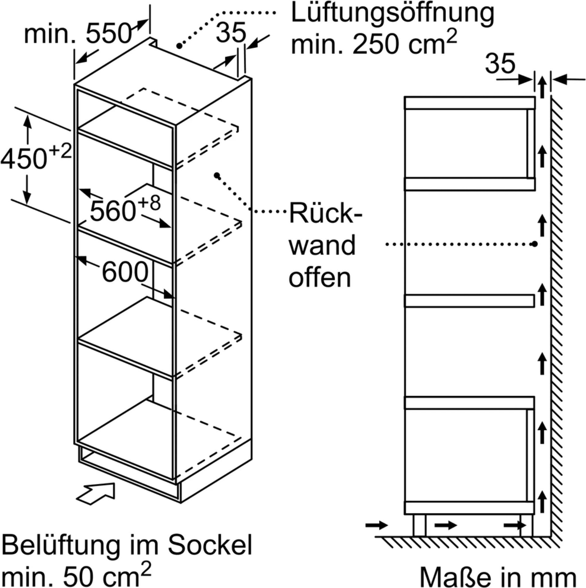 SIEMENS Einbau-Mikrowelle »CM585AGS0«, mit Heißluft