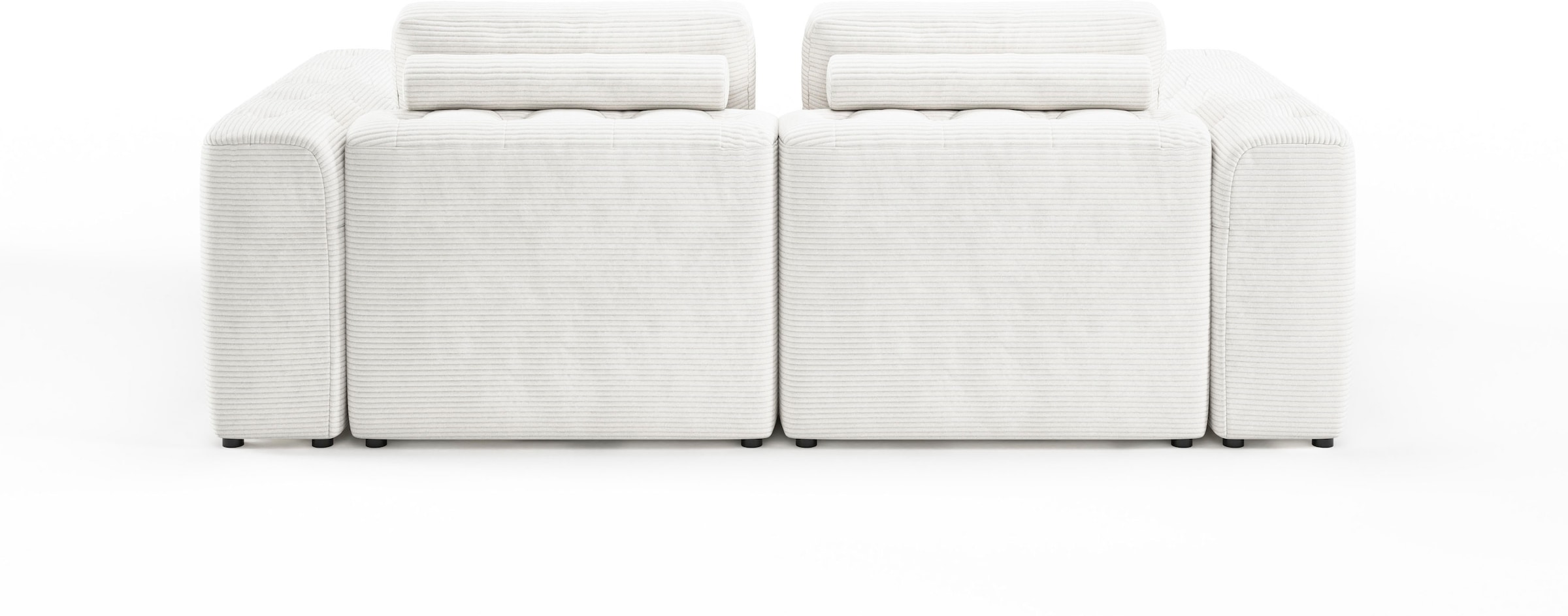 RAUM.ID 2-Sitzer »Cushid« Modulsofa, bestehend aus 2 Teilen, Breite 218 cm
