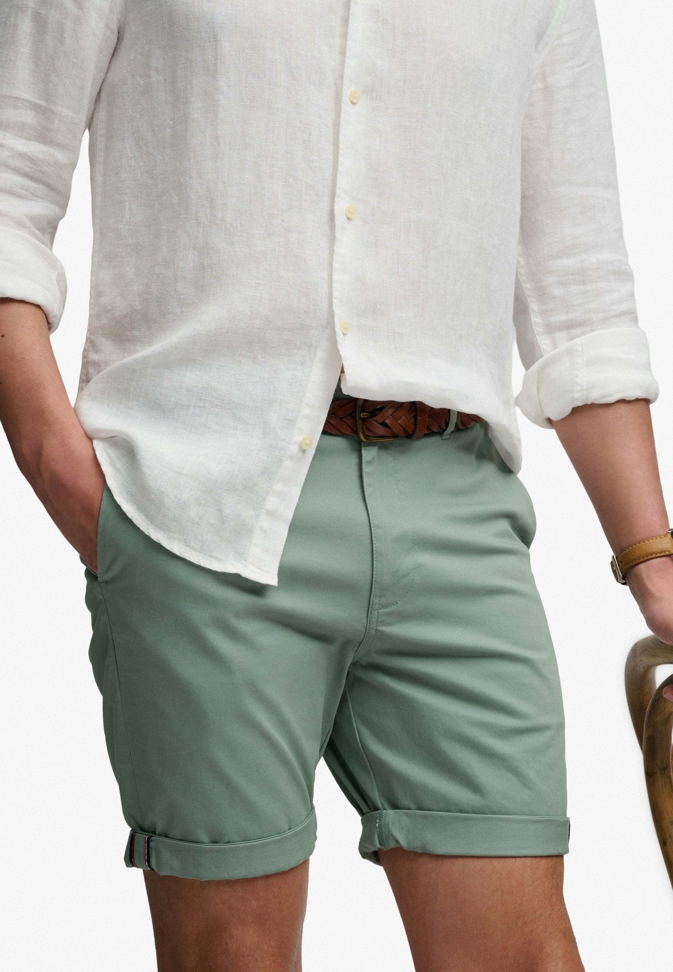 Superdry Chinoshorts »PREMIUM REGULAR CHINO SHORT«