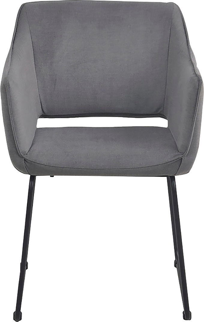 TOM TAILOR HOME Schalenstuhl »T-VELVET ARMCHAIR« (Set) 2 Stk. Samtstoff STC günstig online kaufen
