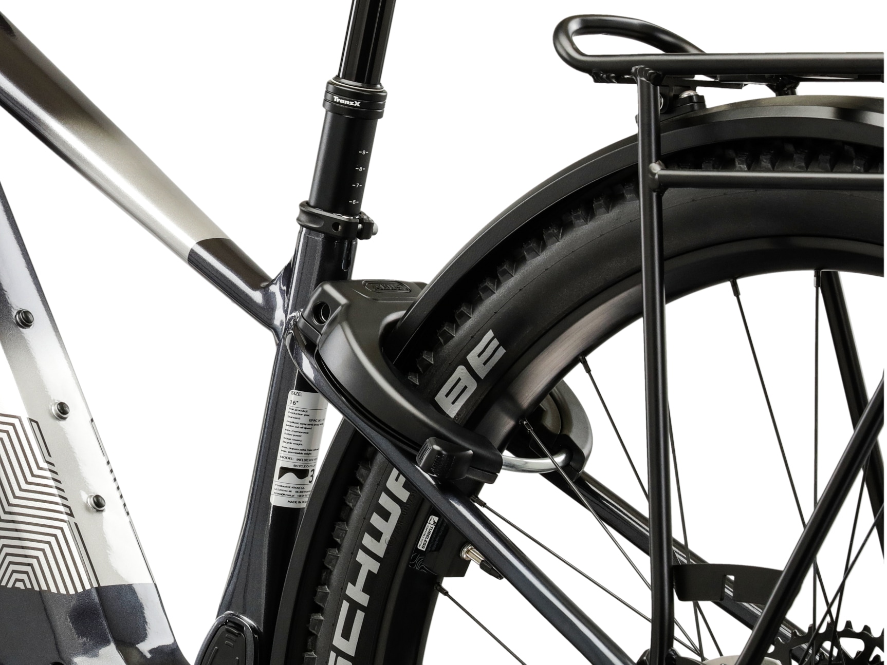 Kross »Influx Hybrid 6.0 21,3Ah / 800 Wh 29 Zoll schwarz 12 Gänge 2026« 12 Gang SRAM S1000 EAGLE AXS Schaltwerk Kettenschaltung Mittelmotor 250 W