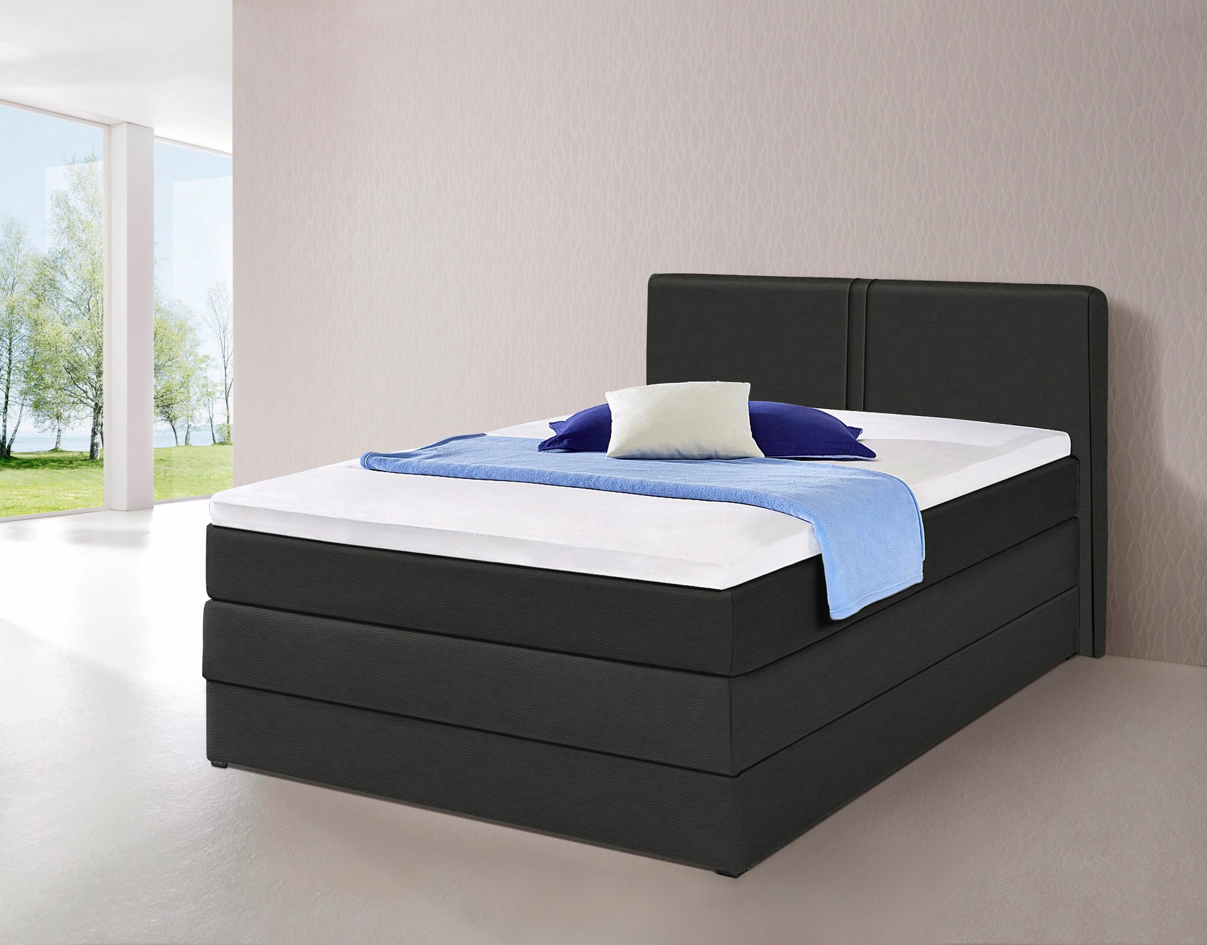 hapo Boxspringbett, mit Bettkasten