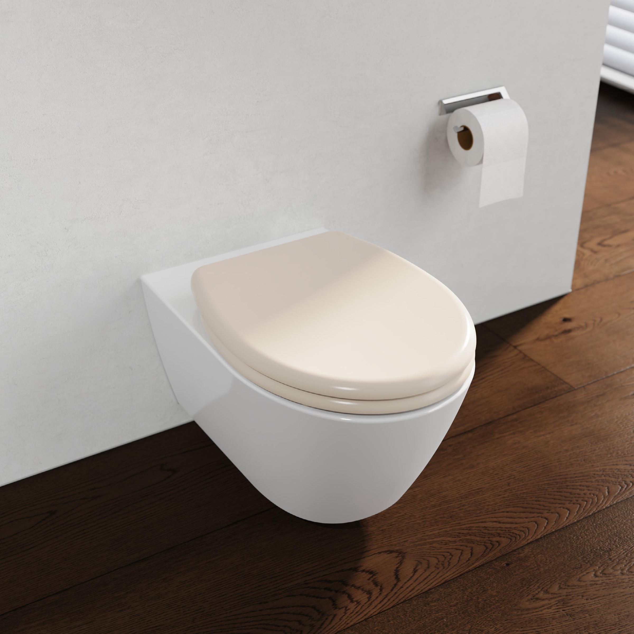 Schütte WC-Sitz, mit Absenkautomatik und Schnellverschlusstechnik