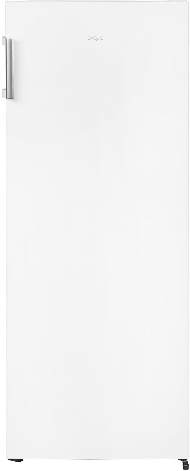 exquisit Gefrierschrank »GS231-NF-H-010E inoxlook«, 143,4 cm hoch, 56 cm breit, 155 L Volumen, NoFrost, Schnellgefrieren, 4 Sterne