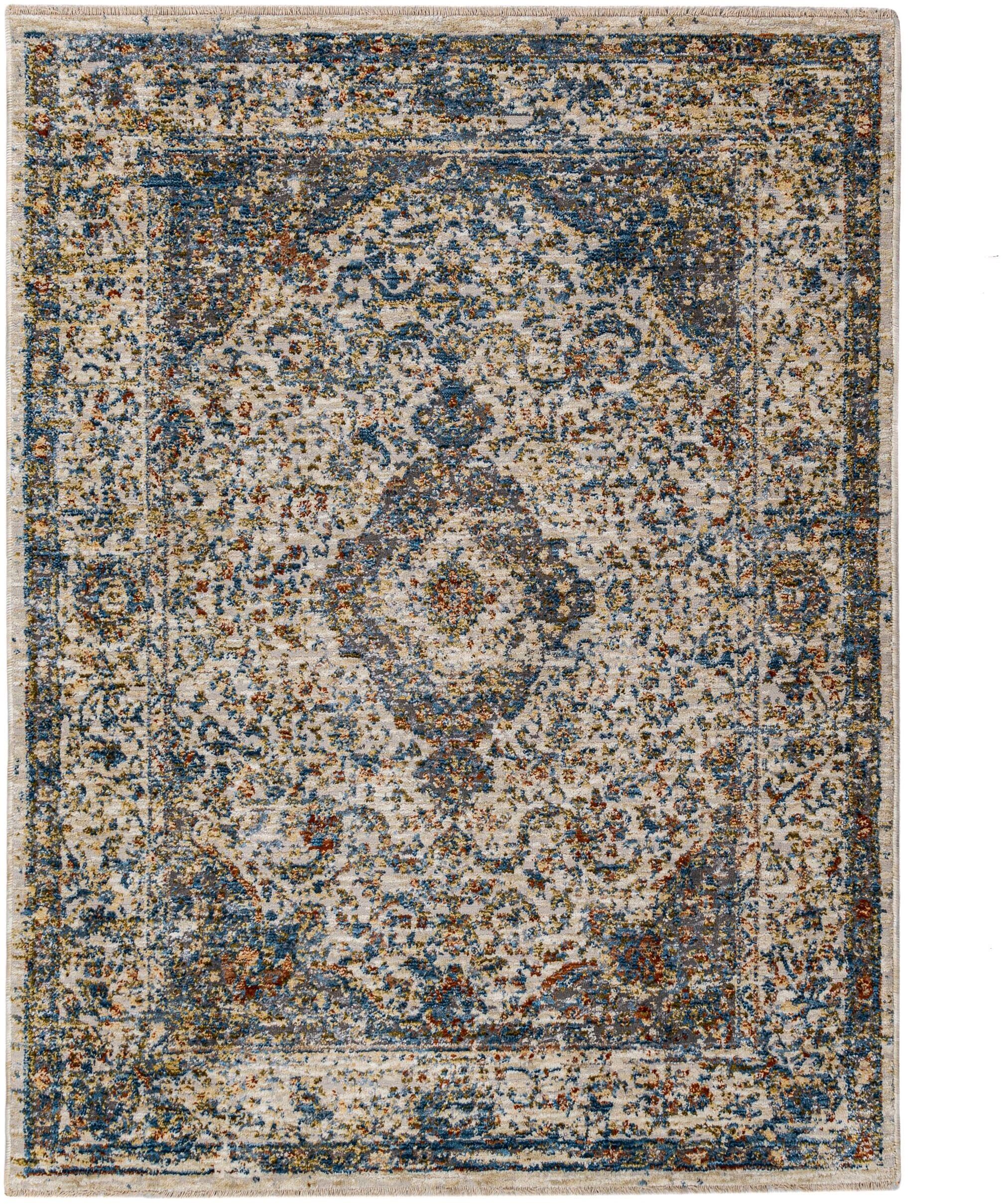 FLAIR RUGS Teppich »Sibyl Vintage«, rechteckig, 7 mm Höhe, aus recyceltem M günstig online kaufen