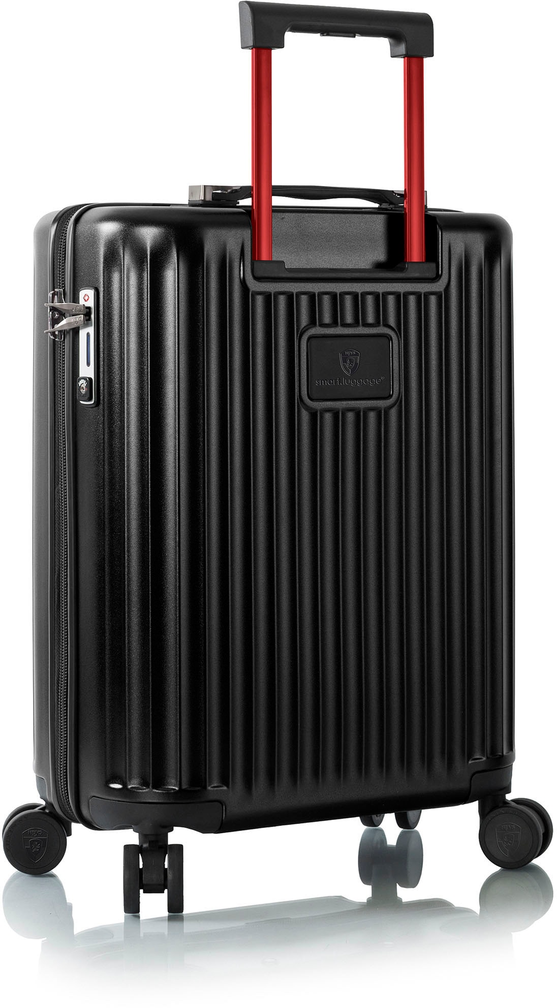 Heys Hartschalen-Trolley »Smart Luggage®, in verschiedenen Farben und Größen«, 4 Rollen, Heys x Joachim Llambi Handgepäck Smart Gepäck mit App-Funktion