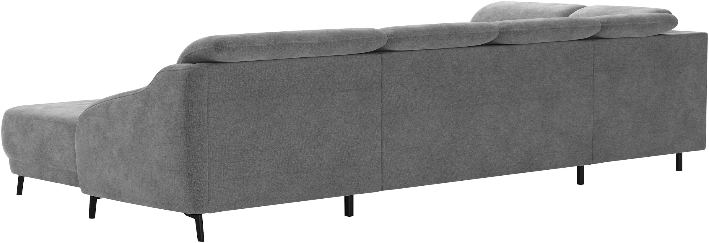 sit&more Wohnlandschaft »Blues U-Form«, inkl. Kopfteilverstellung, wahlweise mit Klapptisch und USB