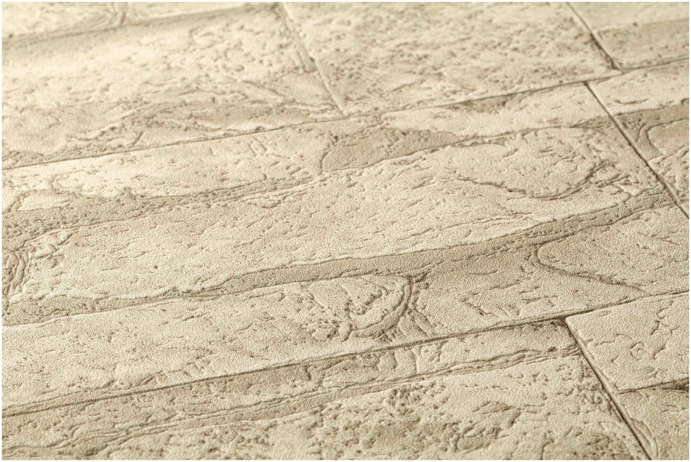 living walls Vinyltapete »Best of Wood`n Stone 2nd Edition«, Steinoptik-gemustert-Motiv, Modern Tapete Stein Tapeten Wohnzimmer Schlafzimmer Küche Flur Design