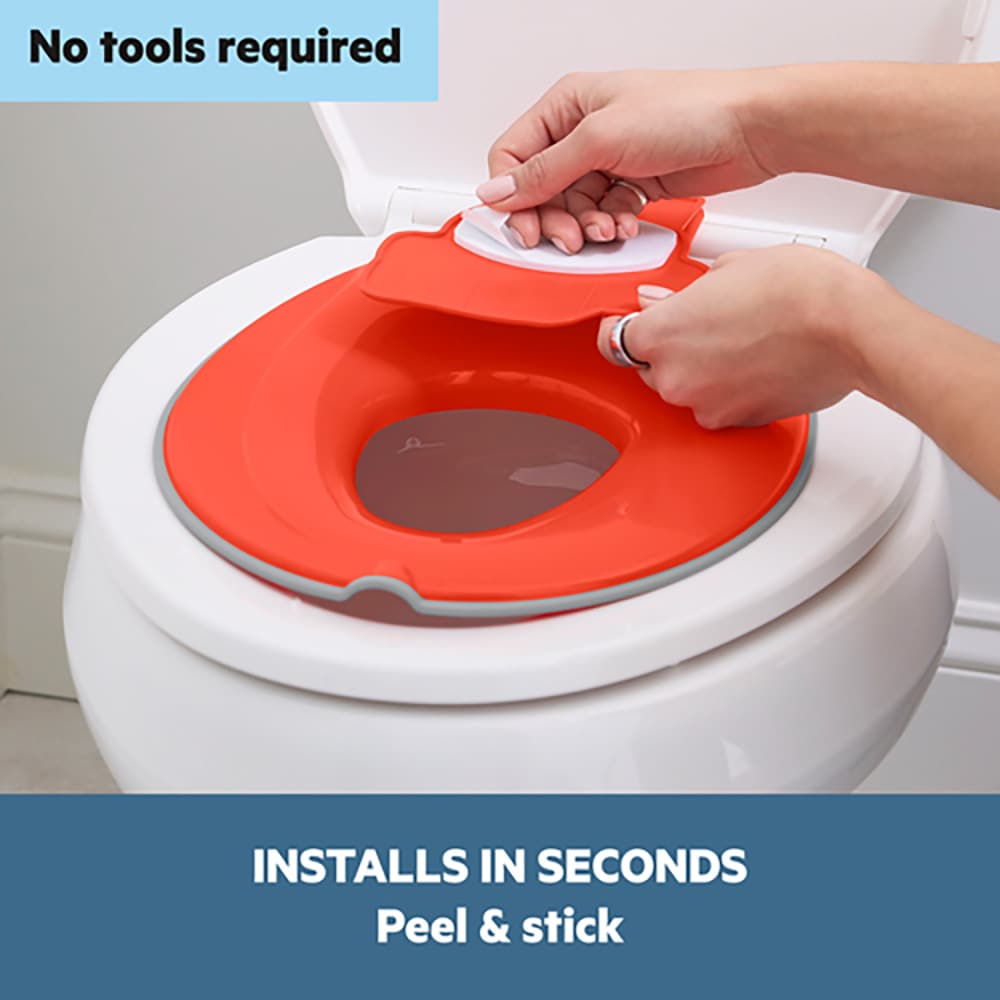 Bright Starts Toilettentrainer »Disney Baby Flip & Sit Toilettensitz - Cars«