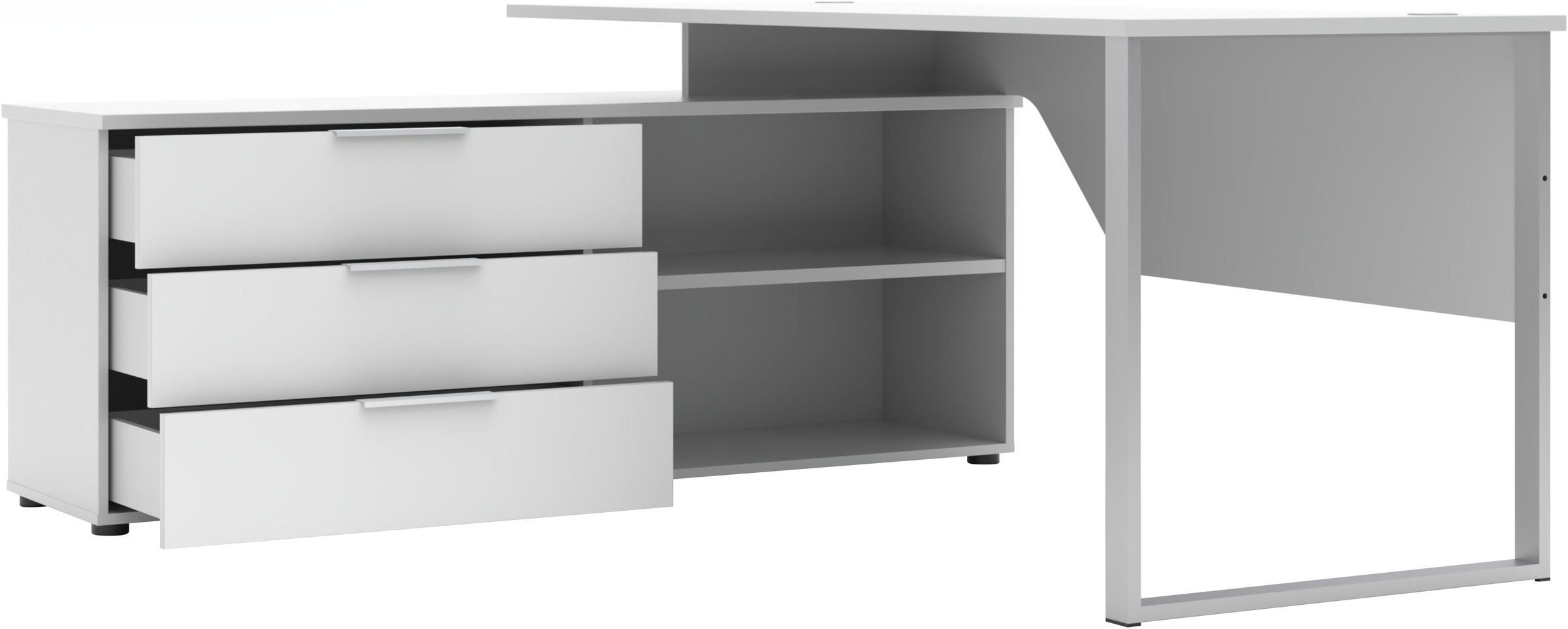 Innostyle Schreibtisch »Schreibtisch Santorin, 180/77/160 cm ( B/H/T)« 1 St günstig online kaufen