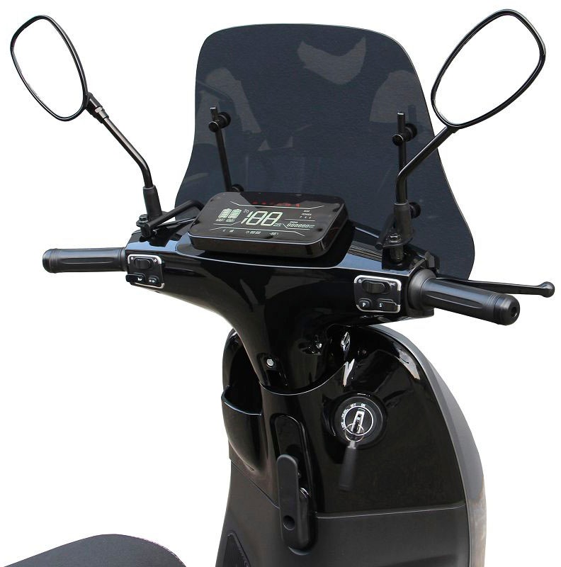 GreenStreet E-Motorroller »HYPE 3000 W 85 km/h inkl. Windschild + Topcase«, bis zu 90 km Reichweite, mit USB-Anschluss und Keyless-System