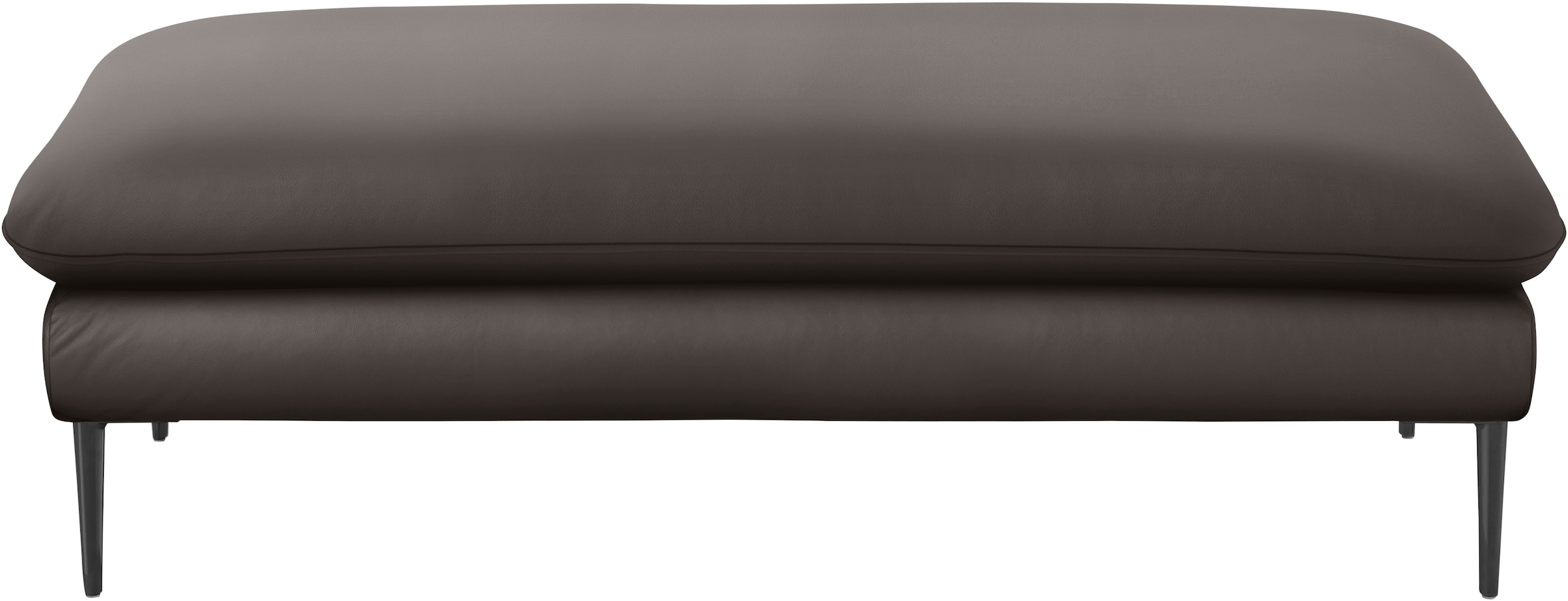 W.SCHILLIG Hocker »enjoy&MORE«, Füße schwarz pulverbeschichtet, Breite 151 cm