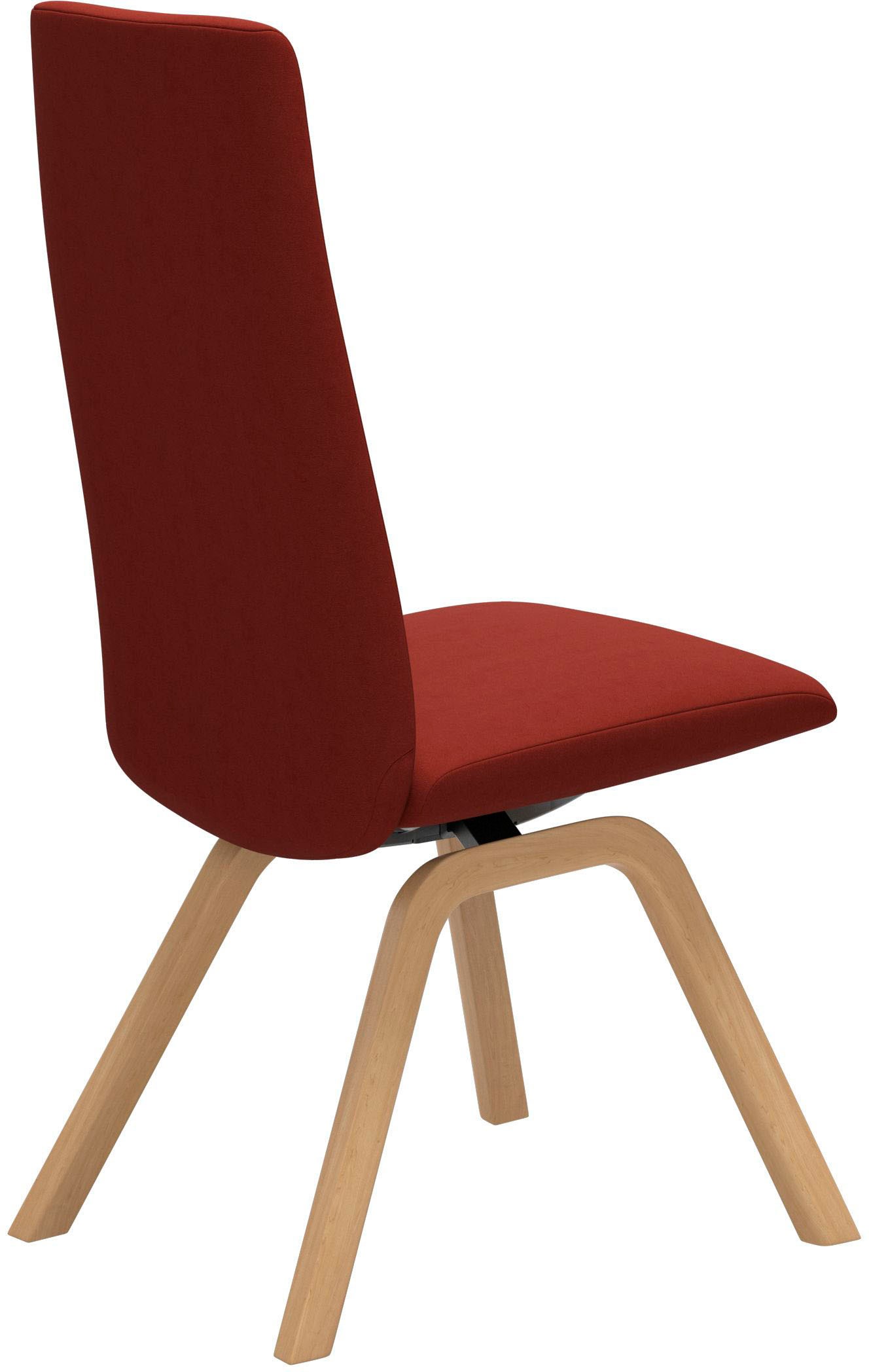 Stressless® Polsterstuhl »Laurel«, Microfaser DINAMICA, High Back, Größe M, mit schräggestellten Beinen in Eiche natur