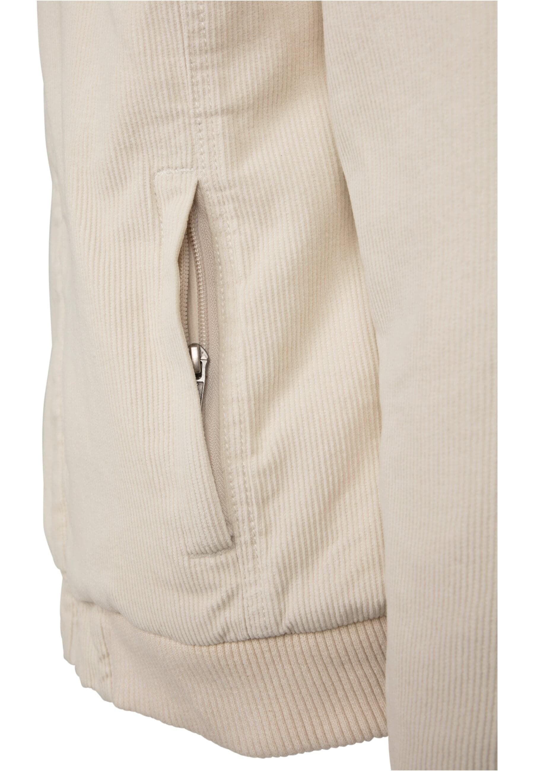 URBAN CLASSICS Winterjacke »Urban Classics Herren Hooded Corduroy Jacket« 1 Stk. tlg. mit Kapuze