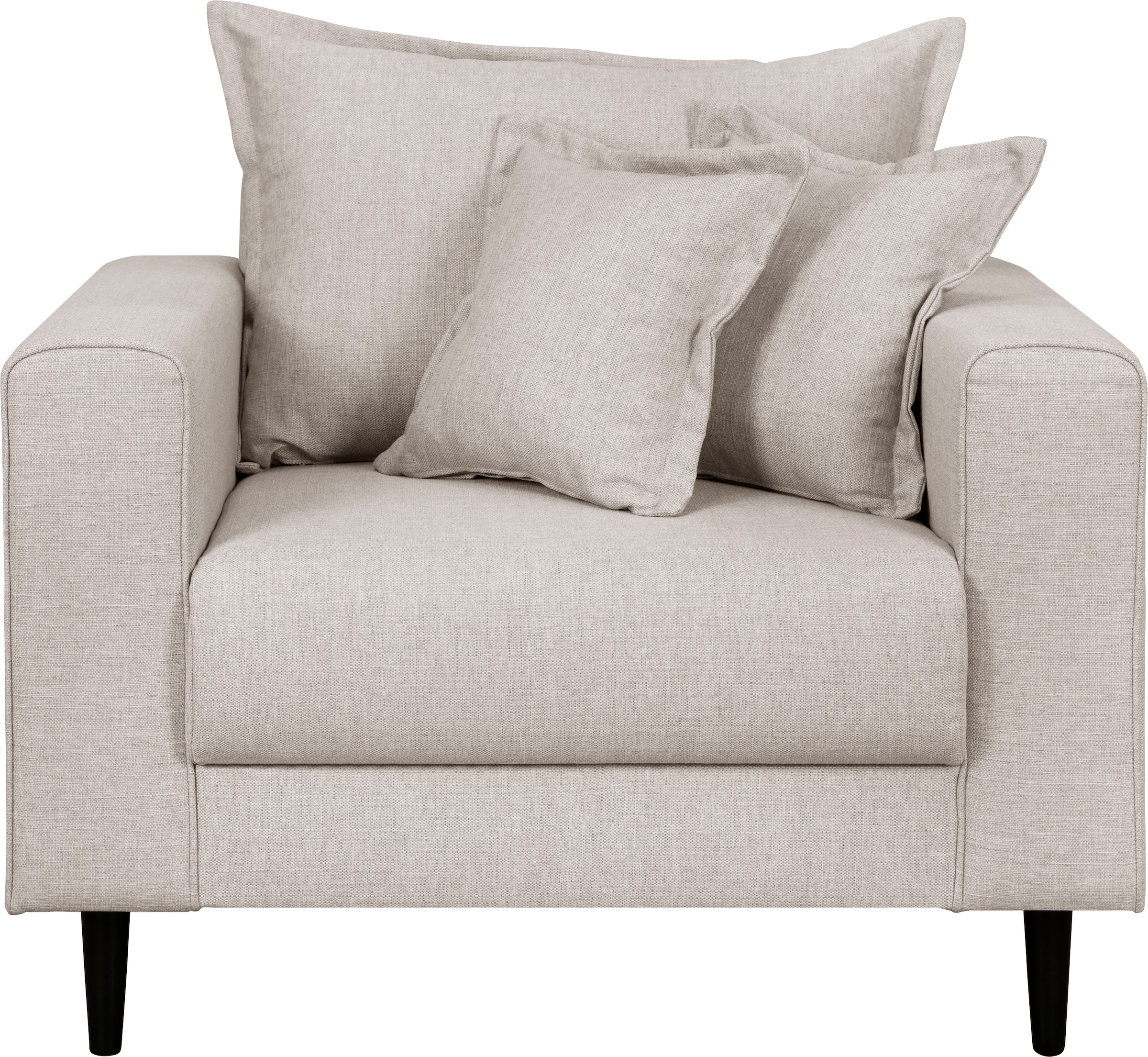 Home affaire Sessel »VEYRAS Loungesessel, Maße B/T/H: 95/84/76 cm«, mit Wel günstig online kaufen