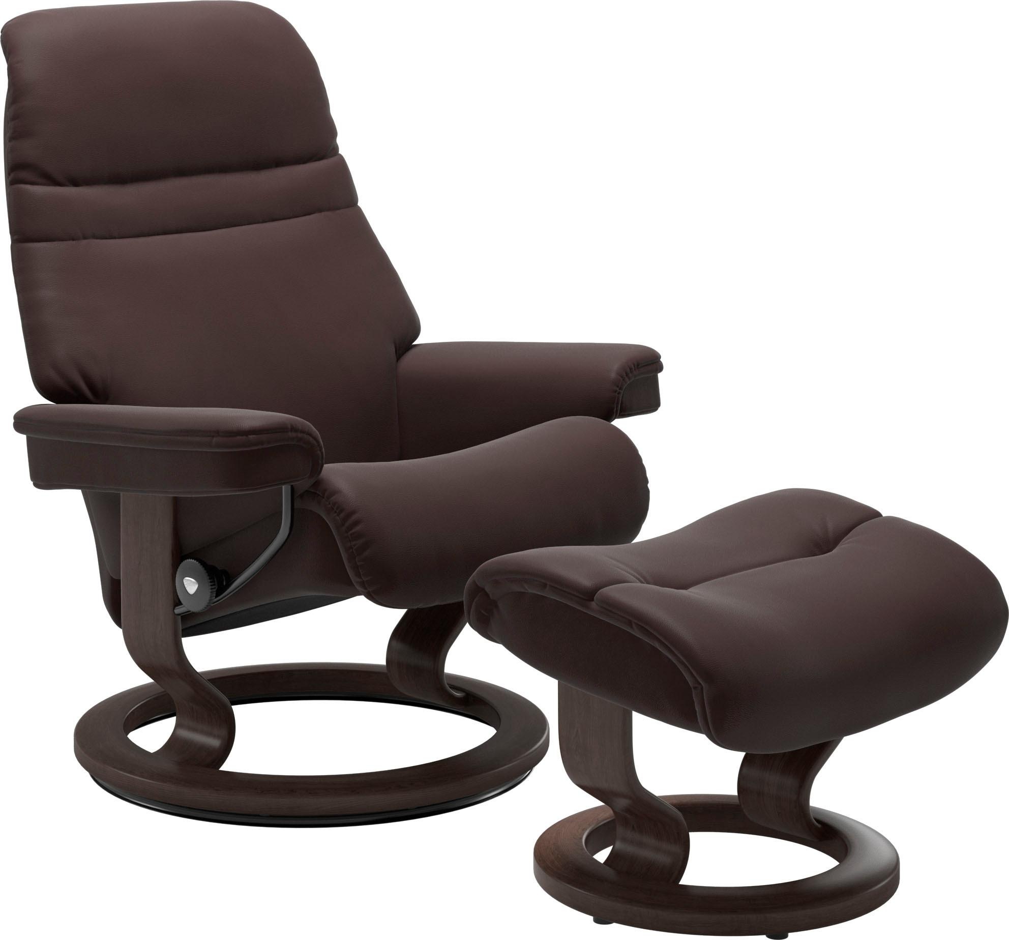 Stressless® Relaxsessel »Sunrise« Relaxsessel mit Hocker, mit Classic Base, günstig online kaufen