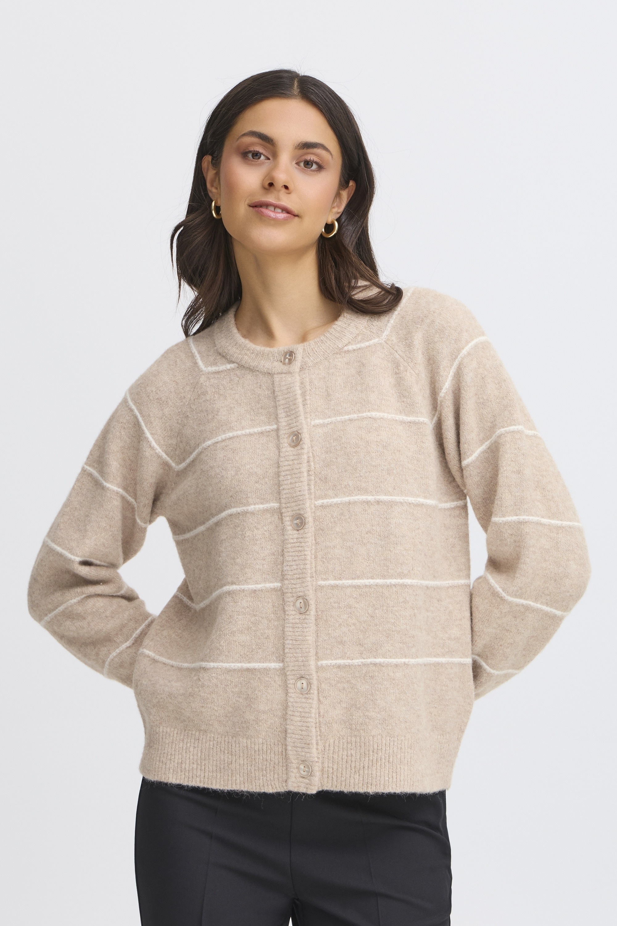fransa Strickjacke »Strickjacke FRKENDRA«