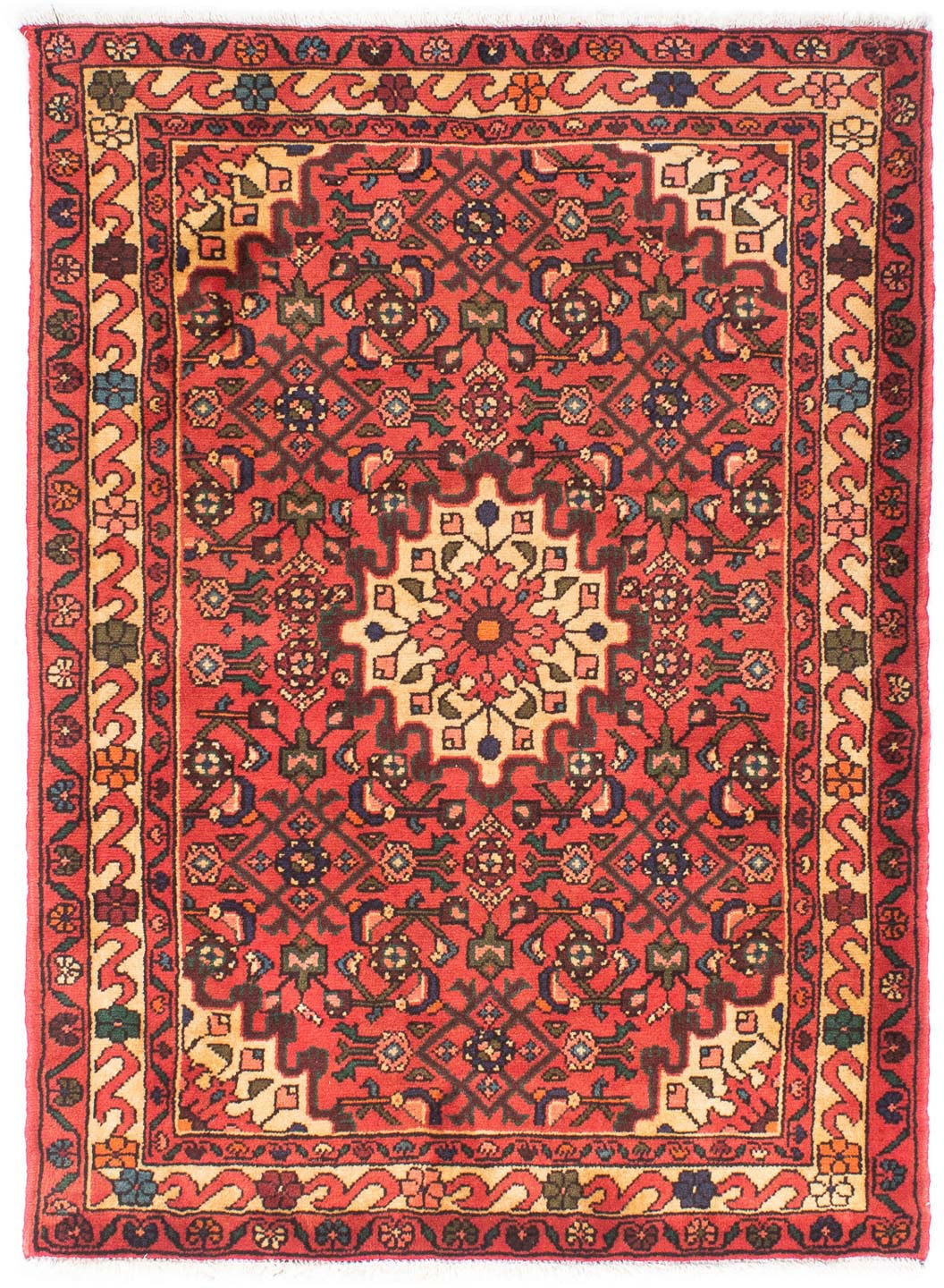 morgenland Orientteppich »Perser - Nomadic - 160 x 112 cm - rot«, rechtecki günstig online kaufen