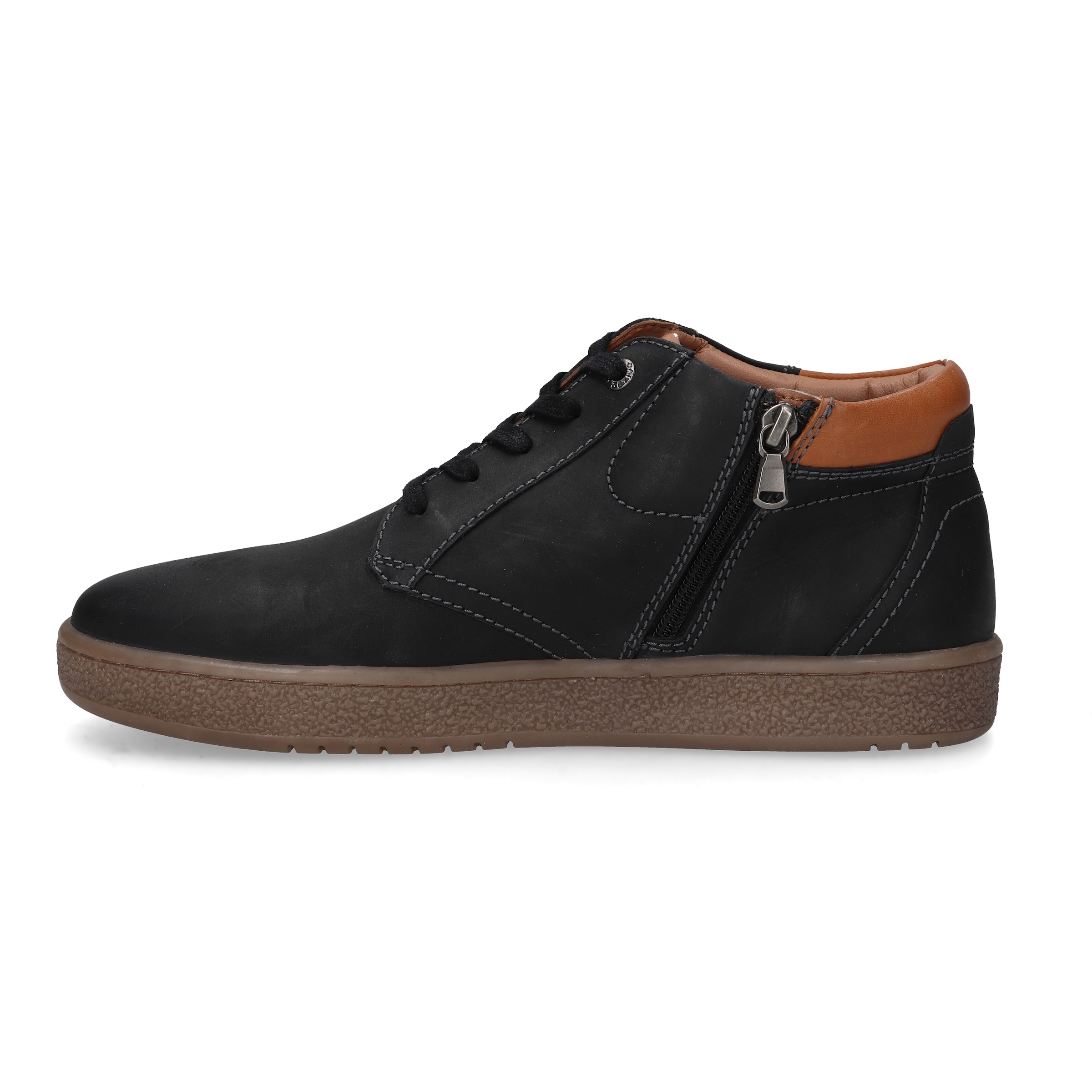 camel active Sneaker, Schnürboots, Freizeitschuh mit Logo-Flag