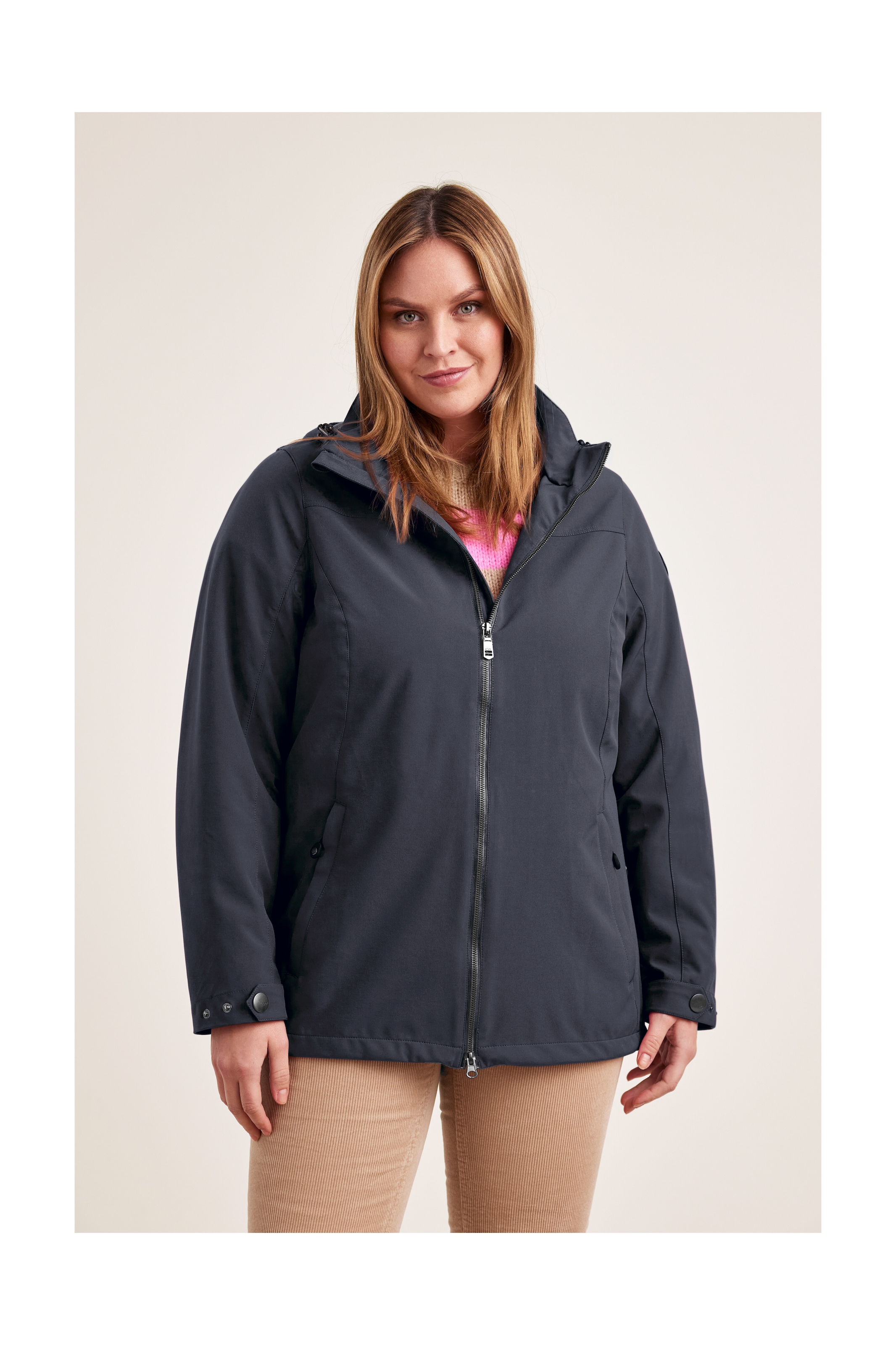 STOY Softshelljacke »STS 1 WMN SFTSHLL JCKT«, Damen Softshelljacke: wasserabweisend, winddicht, atmungsaktiv