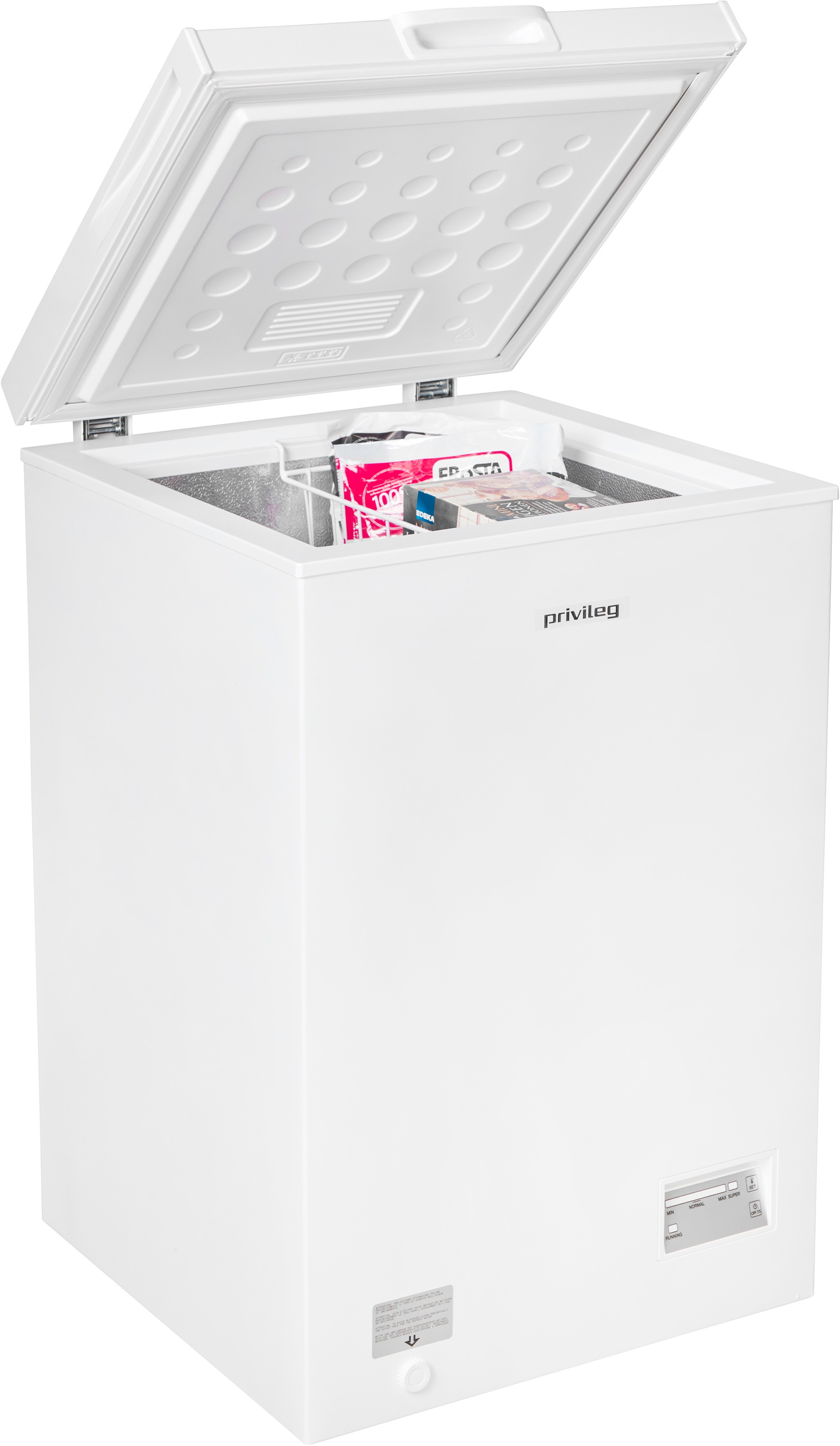 Privileg Gefriertruhe »PRCF 984 E« 85 cm hoch 54,5 cm breit Supergefrierfunktion – schnelles und besonders schonendes Einfrieren.