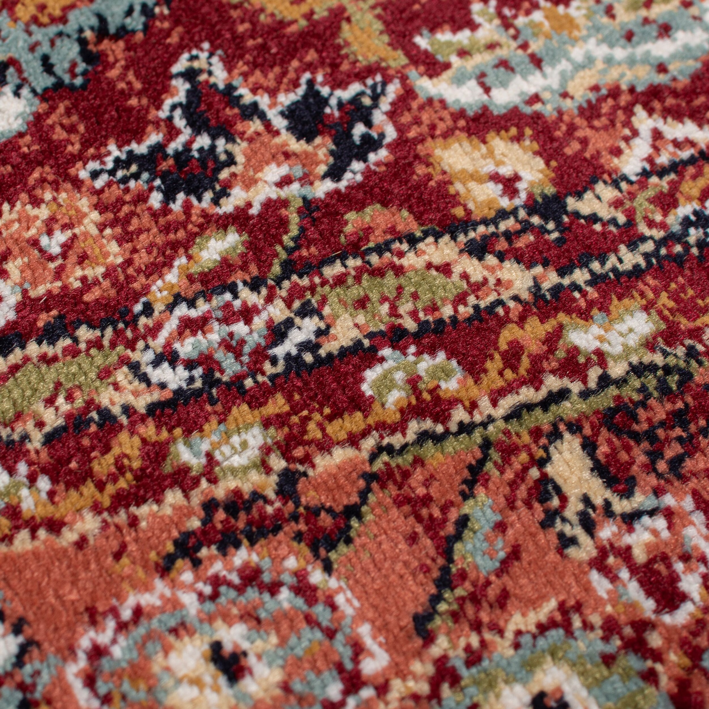 FLAIR RUGS Teppich »Sandford«, rechteckig, 12 mm Höhe, Sandford Vintage gemusterter Teppich