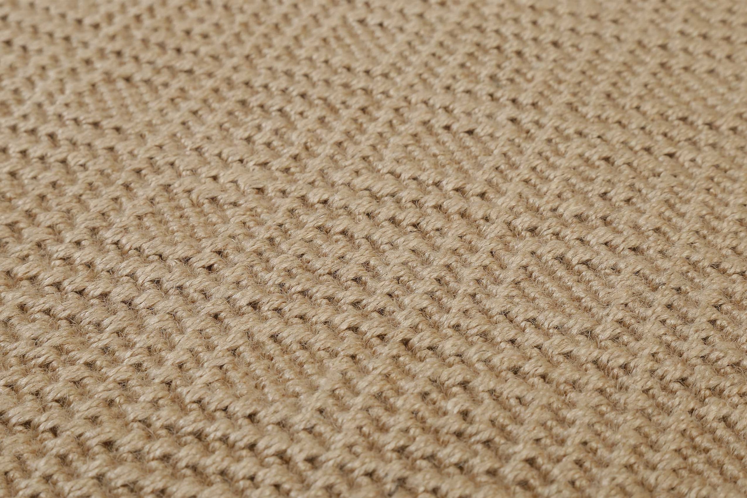 Wecon home Teppich »Hugo two« rund 8 mm Höhe Naturfaser, Jute, Sisal-Optik, modern, pflegeleicht, Wohnzimmer, Raute