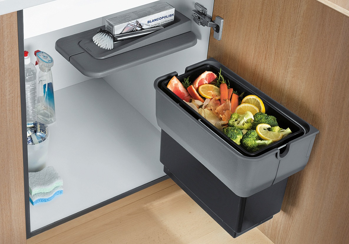 Blanco Mülltrennsystem »Singolo«, 1 Behälter, Kunststoff, 450 mm Untermass
