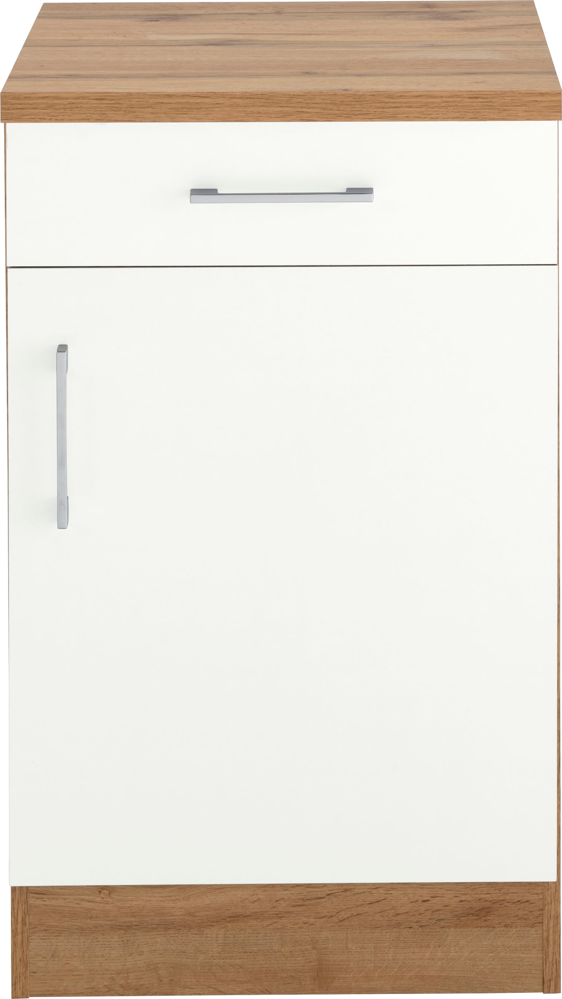 KOCHSTATION Unterschrank »KS-Colmar«, 50 cm, mit Metallgriff, für viel Stauraum