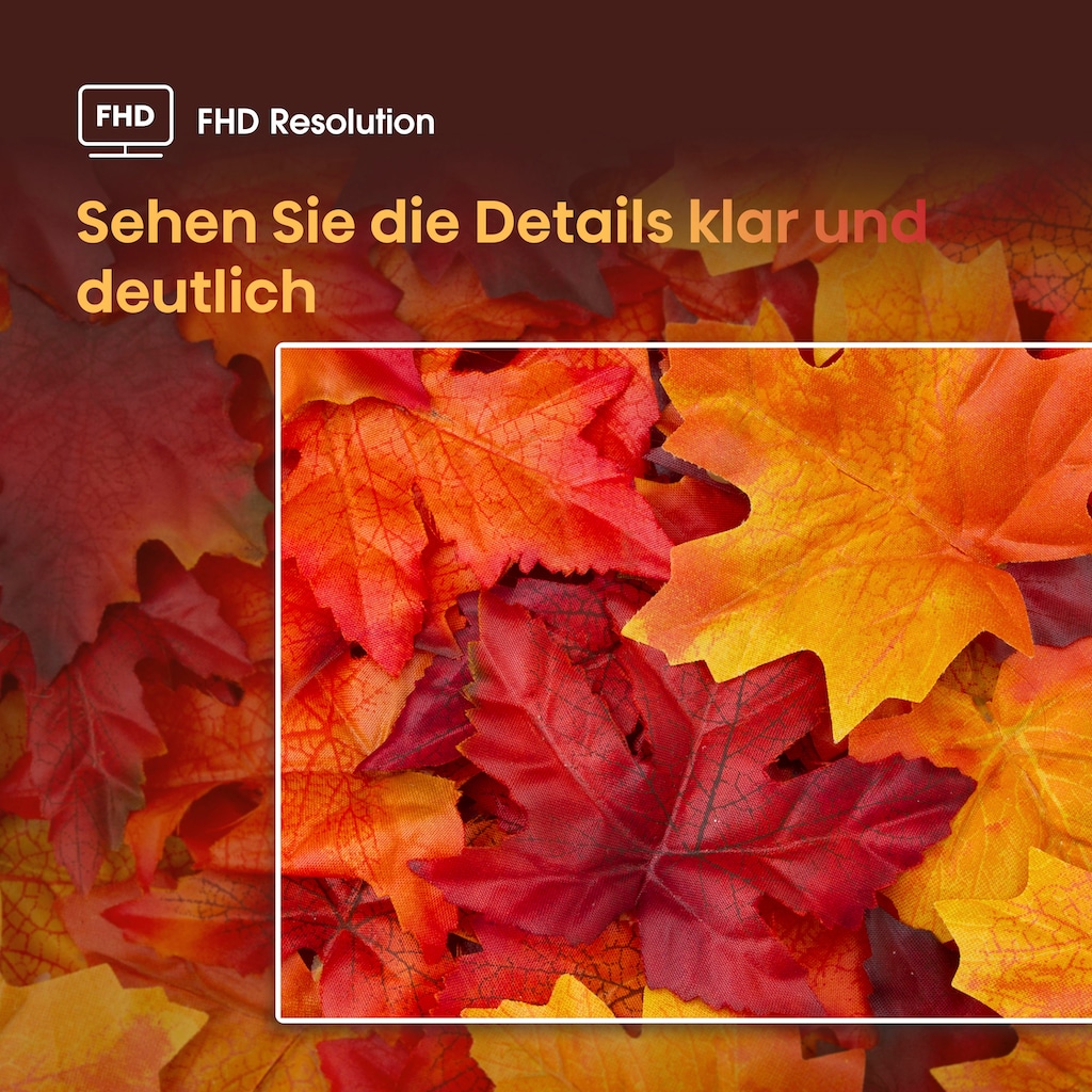 Hisense LED-Fernseher, 100 cm/40 Zoll, Full HD, Smart-TV, Smart-TV,Triple Tuner DVB-T2 / T/C / S2 / S