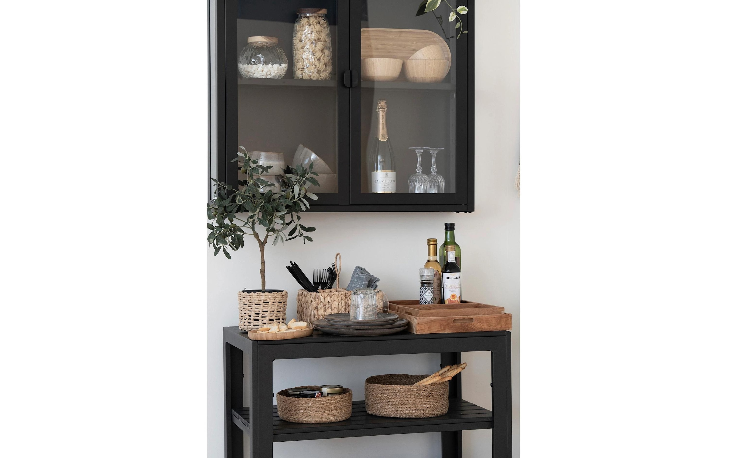 House Nordic Tablett »Faro 3-er Set«