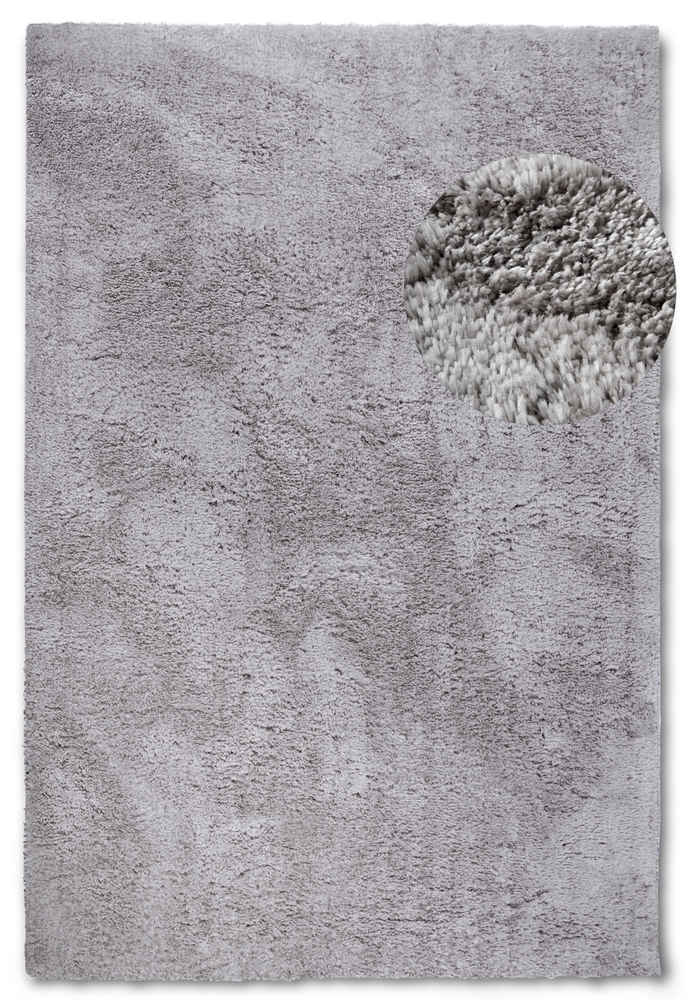 HANSE Home Hochflor-Teppich »Olaf«, rechteckig, 38 mm Höhe, Langflor, Shaggy, einfarbig, flauschig, weich, glänzend, modern, uni