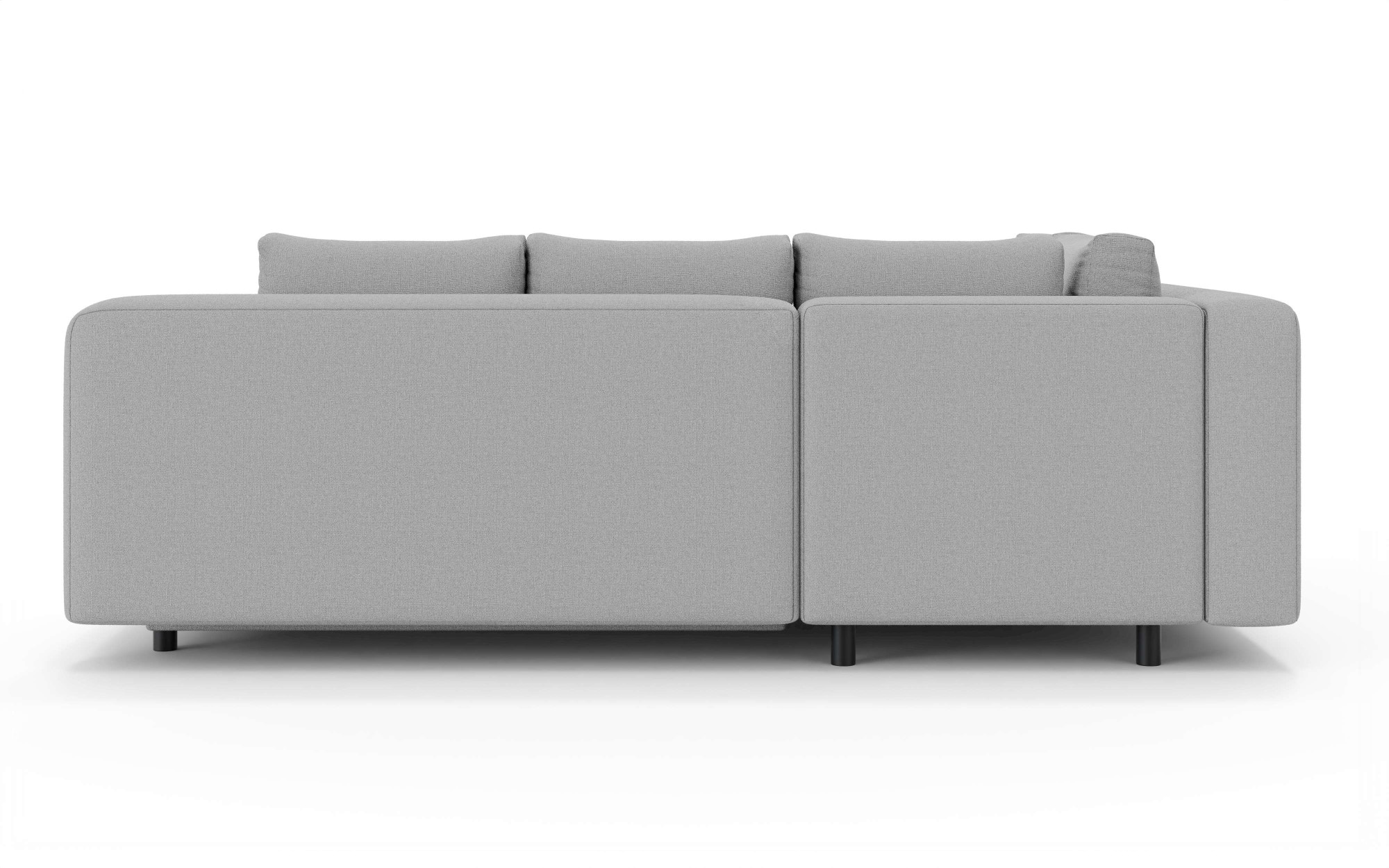 Home affaire Ecksofa »LENNARA Schlafsofa mit Bettkasten, Maße B/T/H: 234/179/85 cm« L-Form mit Ottomane rechts/links, mit Wellenunterfederung