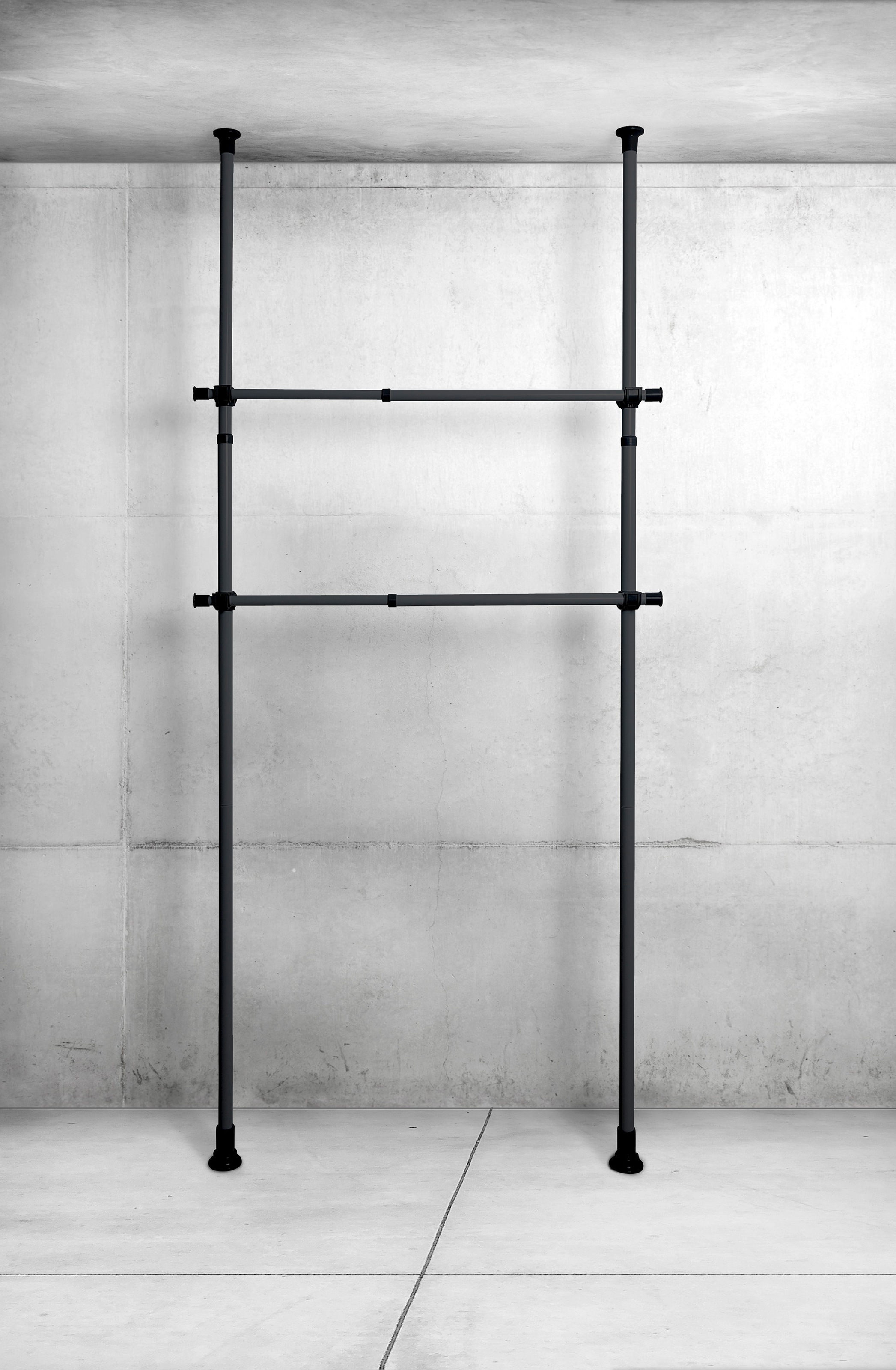 WENKO Kleiderstange »Herkules«, (2 St.), ausziehbar bis 120 cm