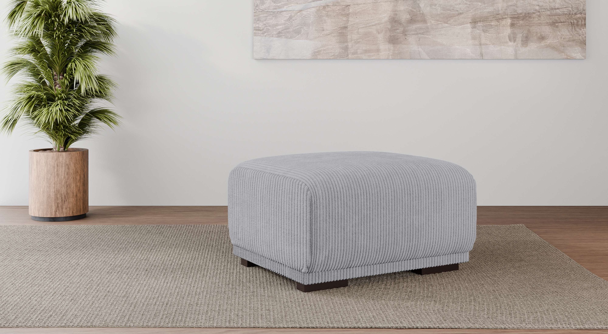 Home affaire Polsterhocker »BORNHOLM, kleiner Hocker passend zur Serie, Maß günstig online kaufen