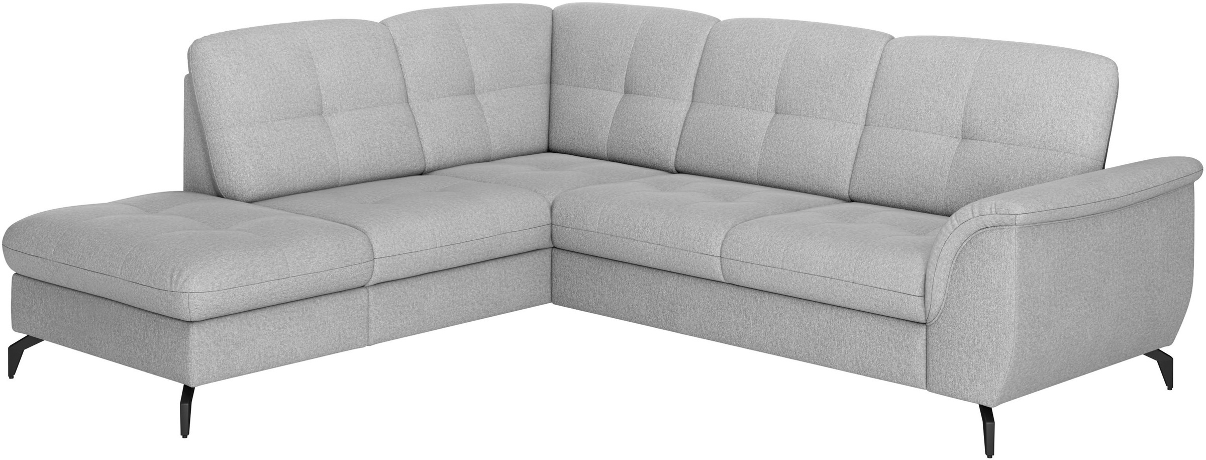 sit&more Ecksofa »Zora L-Form«, wahlweise mit Bettfunktion und Bettkasten