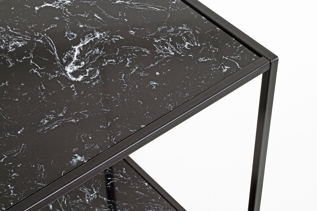 HAKU Beistelltisch »Beistelltisch« 1 Stk. tlg. Ablage Kunstmarmor