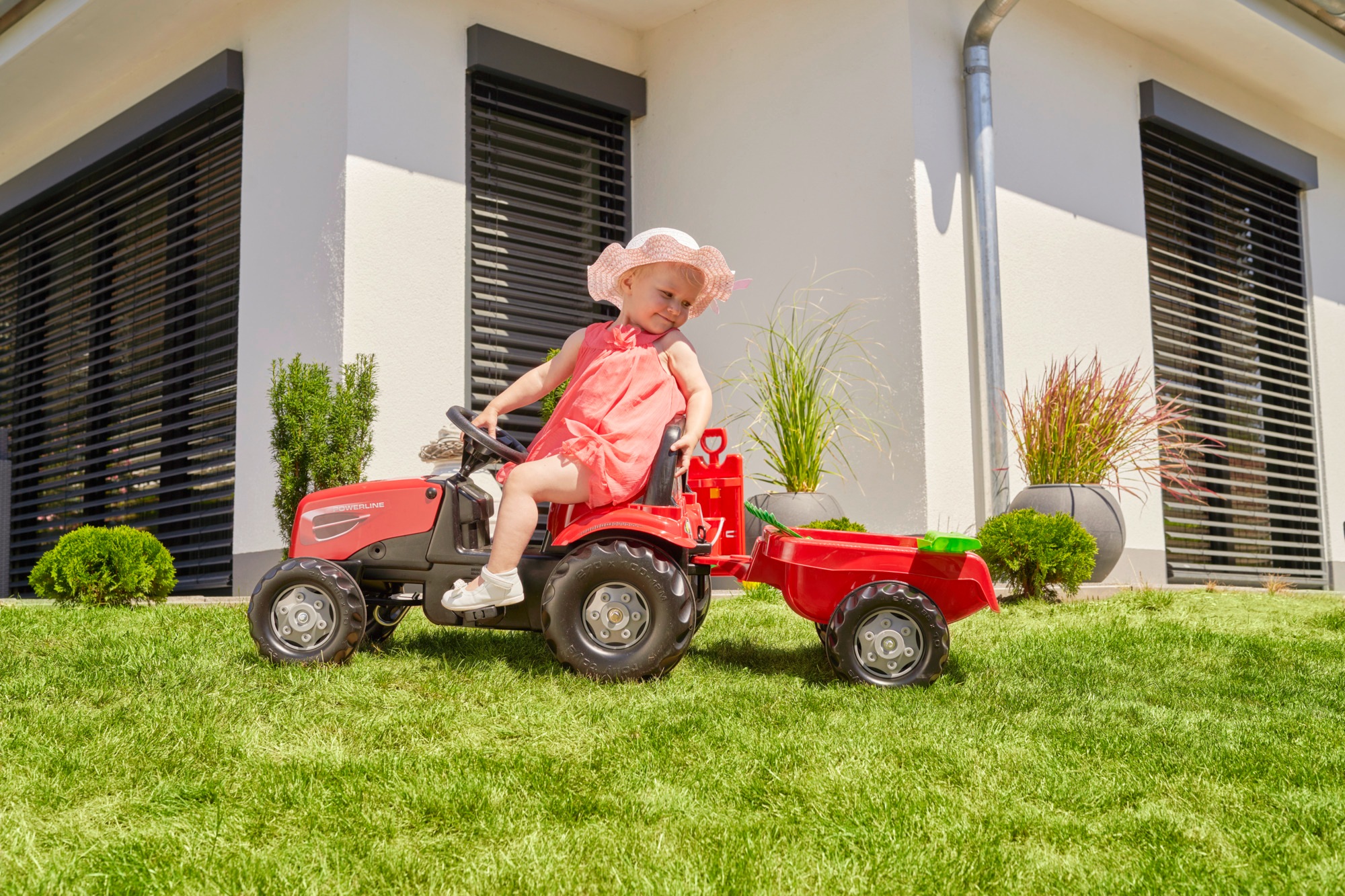 AL-KO Kinderfahrzeug-Anhänger »Kid Trac«, für den Trettraktor KidTrac