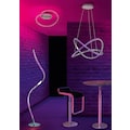TRIO Leuchten LED Deckenleuchte »Rubin«, LED-Board, 1 St., Warmweiß, Fernbedienung,integrierter Dimmer,Nachtlicht,RGBW-Farbwechsler