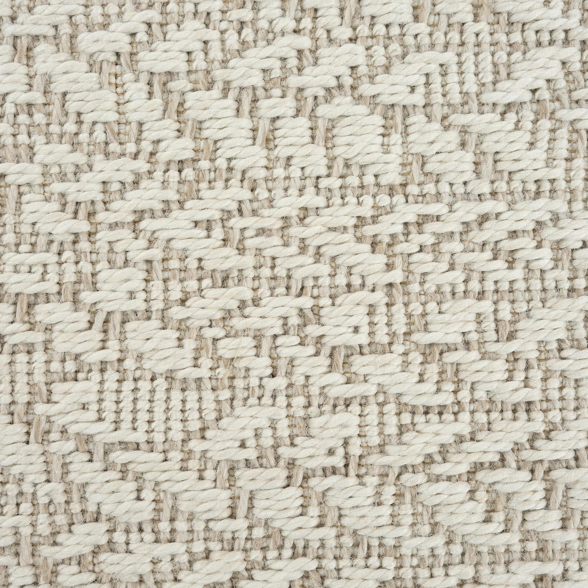the carpet Teppich »Kansas«, rechteckig, 1 mm Höhe, moderner robuster In und Outdoor Teppich Jute Look