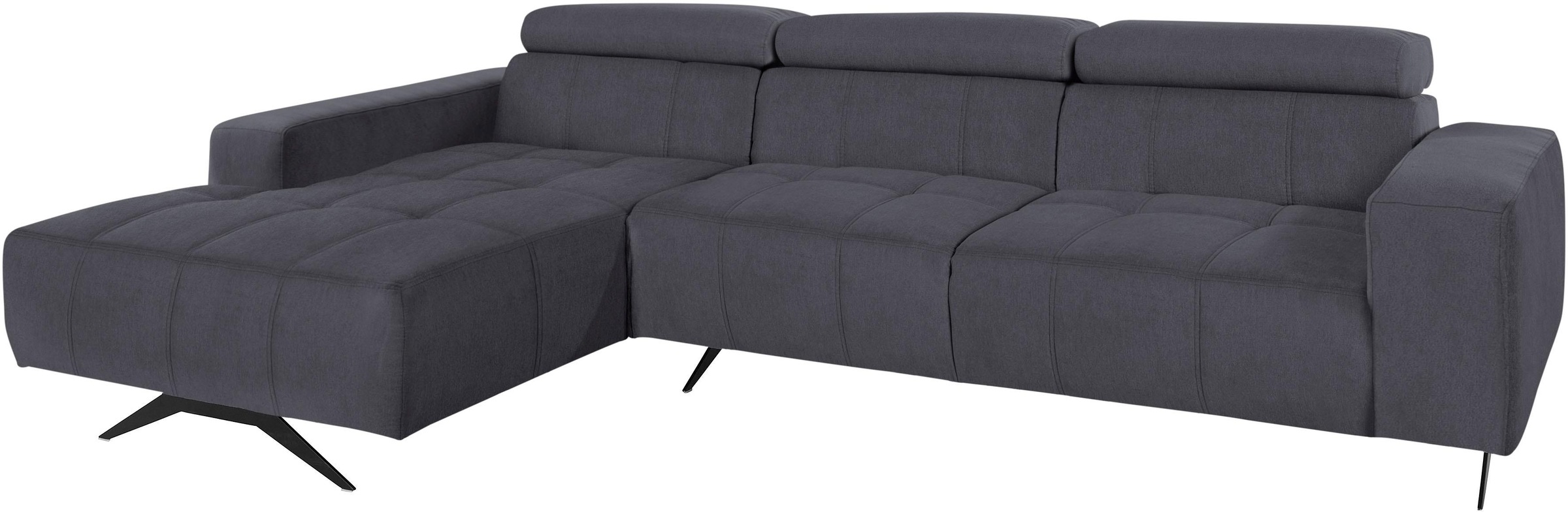 DOMO collection Ecksofa »Trento L-Form, mit Kufenfuß oder Einzelfuß«, wahlw günstig online kaufen