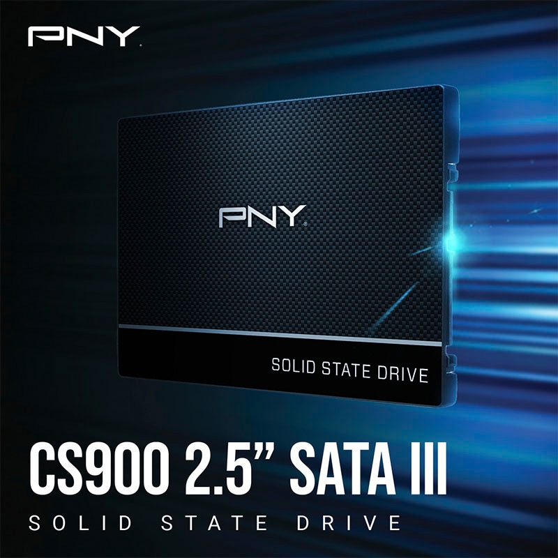 PNY interne SSD »CS900 2.5'' SATA III SSD 1TB« 2,5 1 TB Anschluss SATA II | SATA III