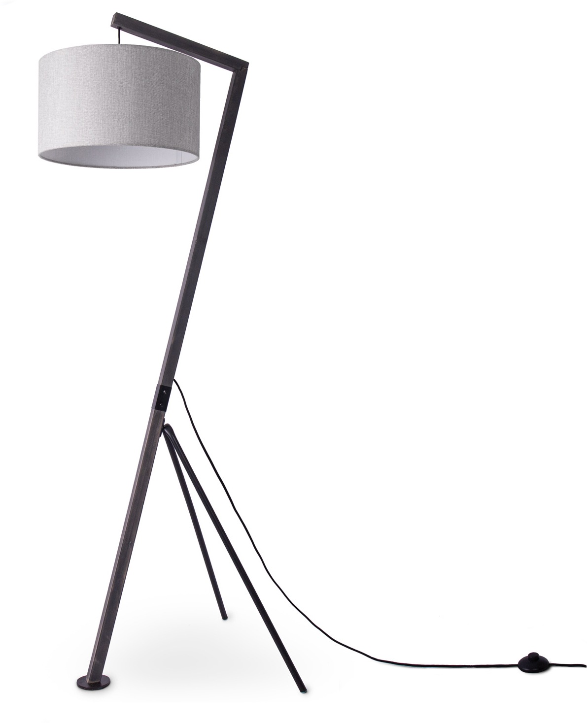 Paco Home Stehlampe »GALLOW«, 1 flammig, Leuchtmittel E27   ohne Leuchtmitt günstig online kaufen